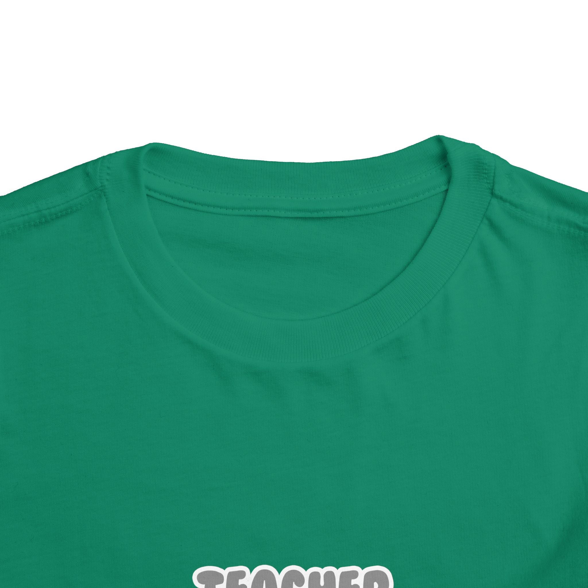 Teacher ... Will Work For Ice Cream - Toddler Short Sleeve Tee