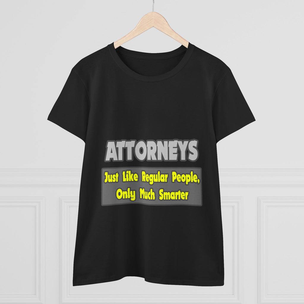 Attorneys...Smarter - Women's Midweight Cotton Tee