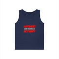Superhero...Actuary - Unisex Heavy Cotton Tank Top