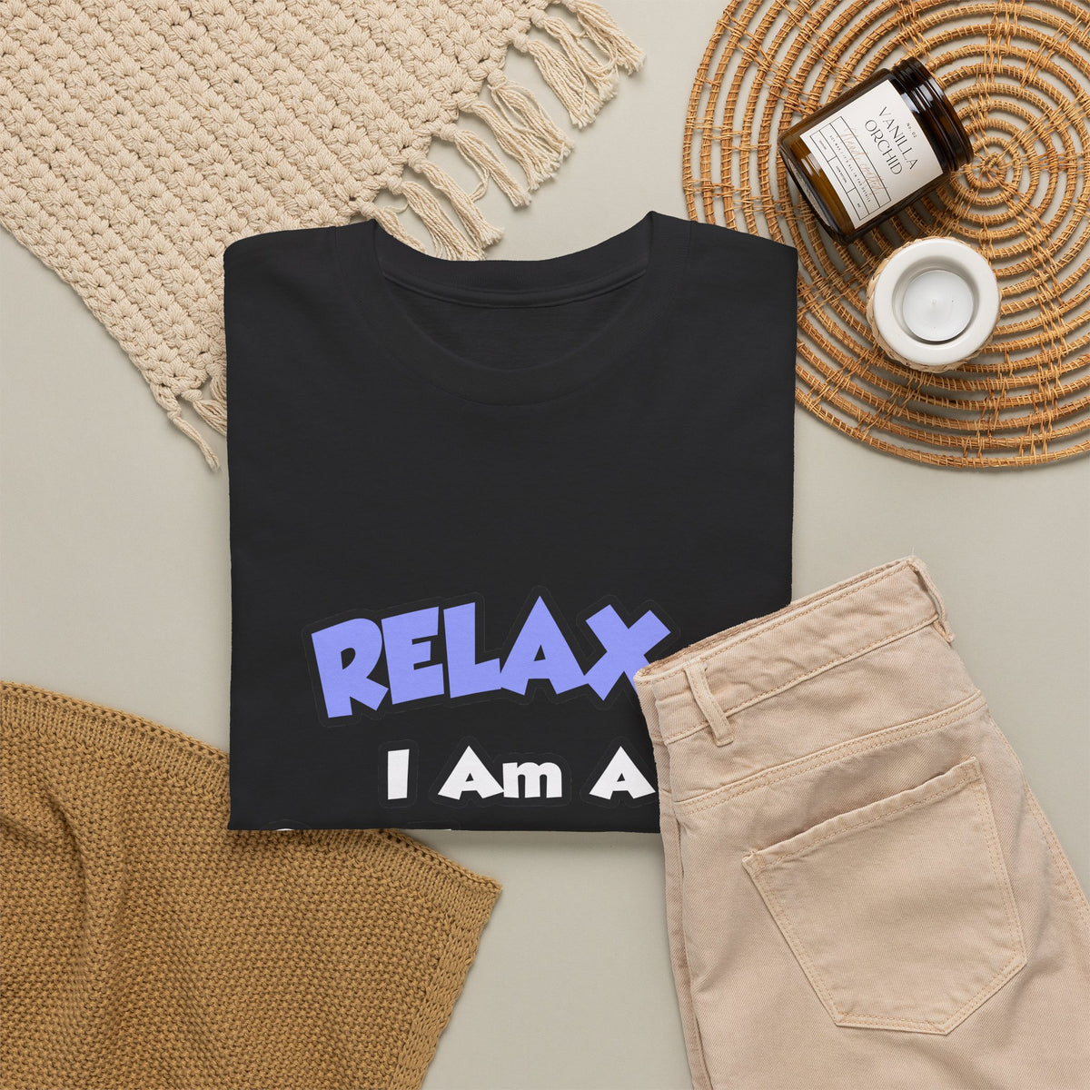 Relax .. I am a Cardiovascular Technologist - Unisex Heavy Cotton Tee