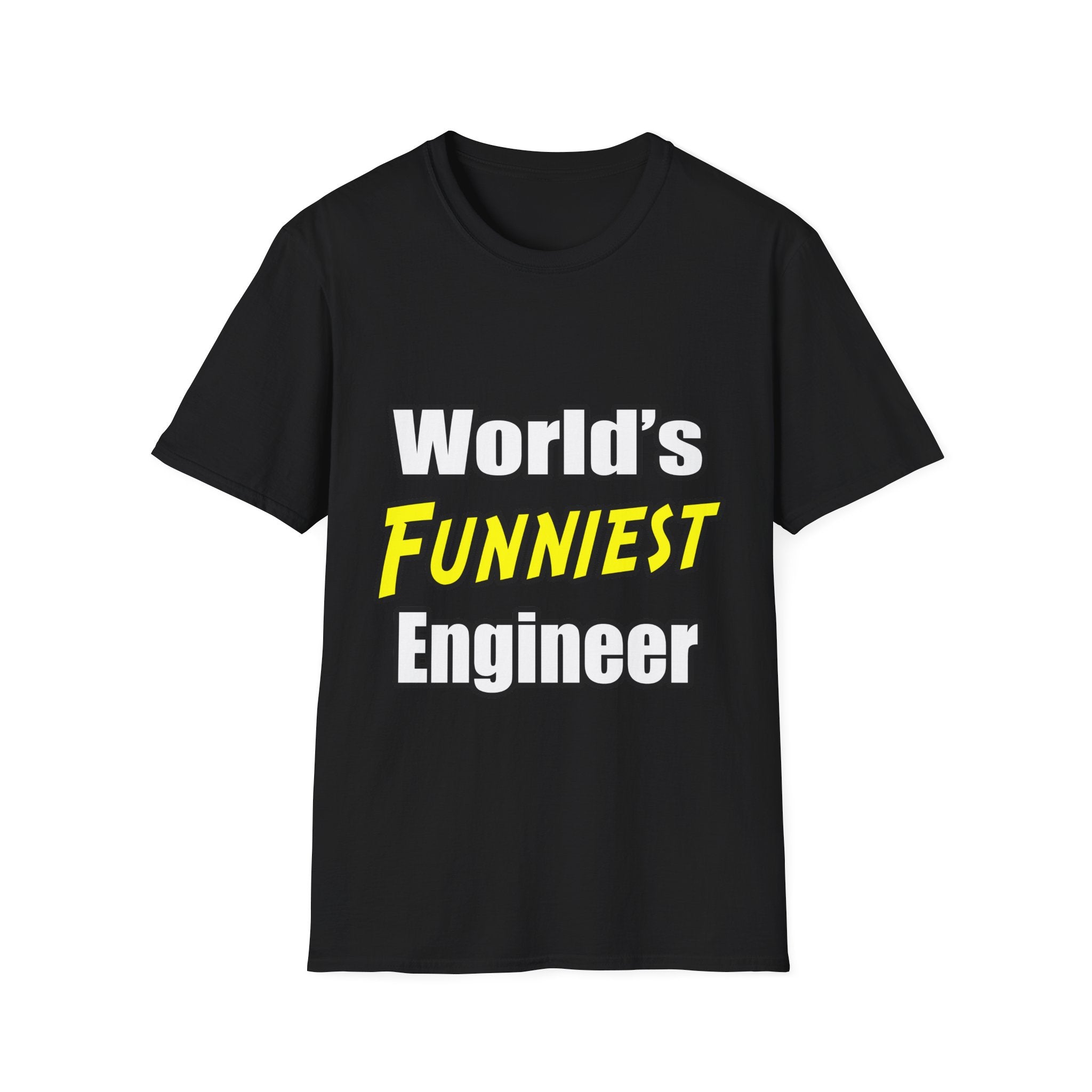 World's Funniest Engineer - Unisex Softstyle T-Shirt