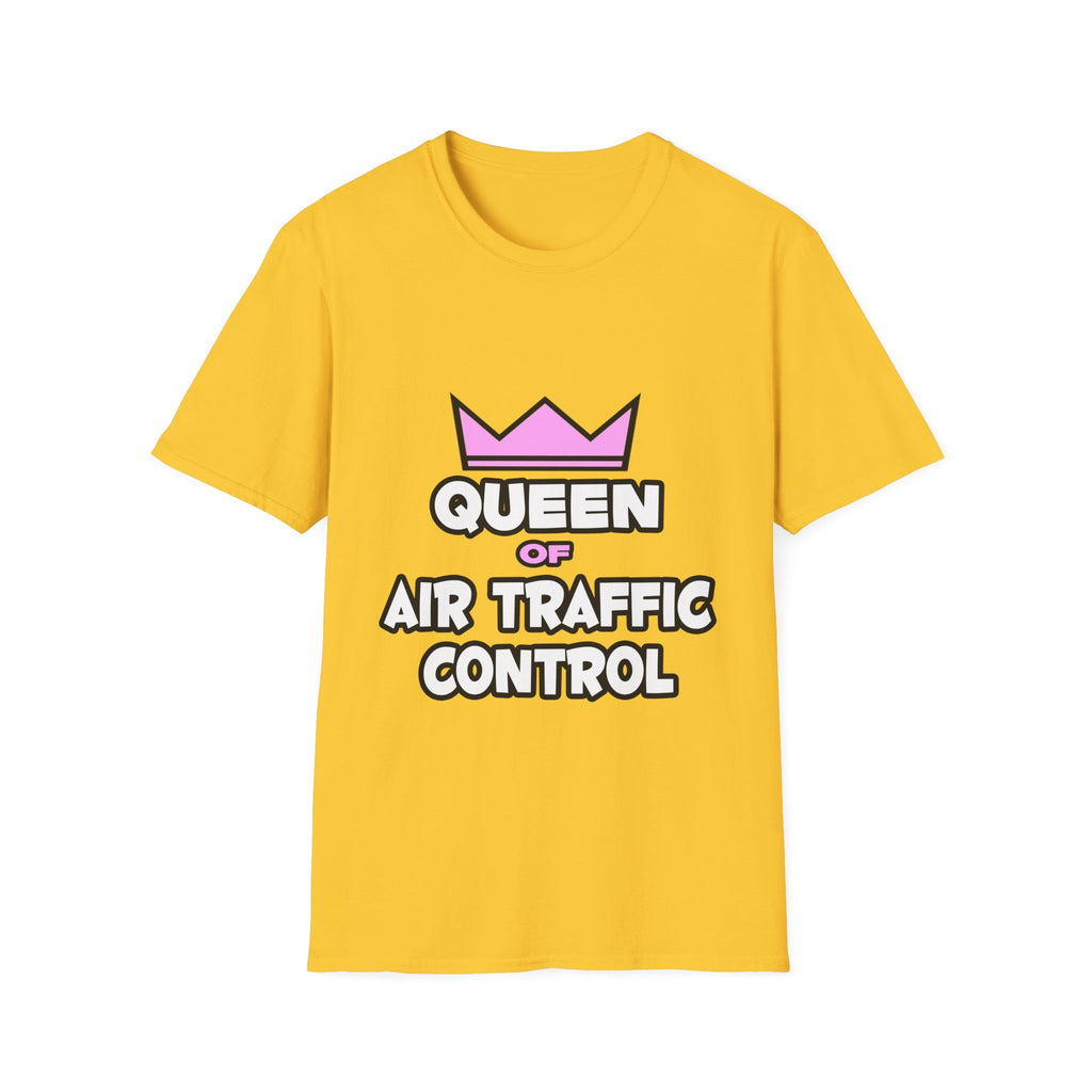 Queen of Air Traffic Control - Unisex Softstyle T-Shirt
