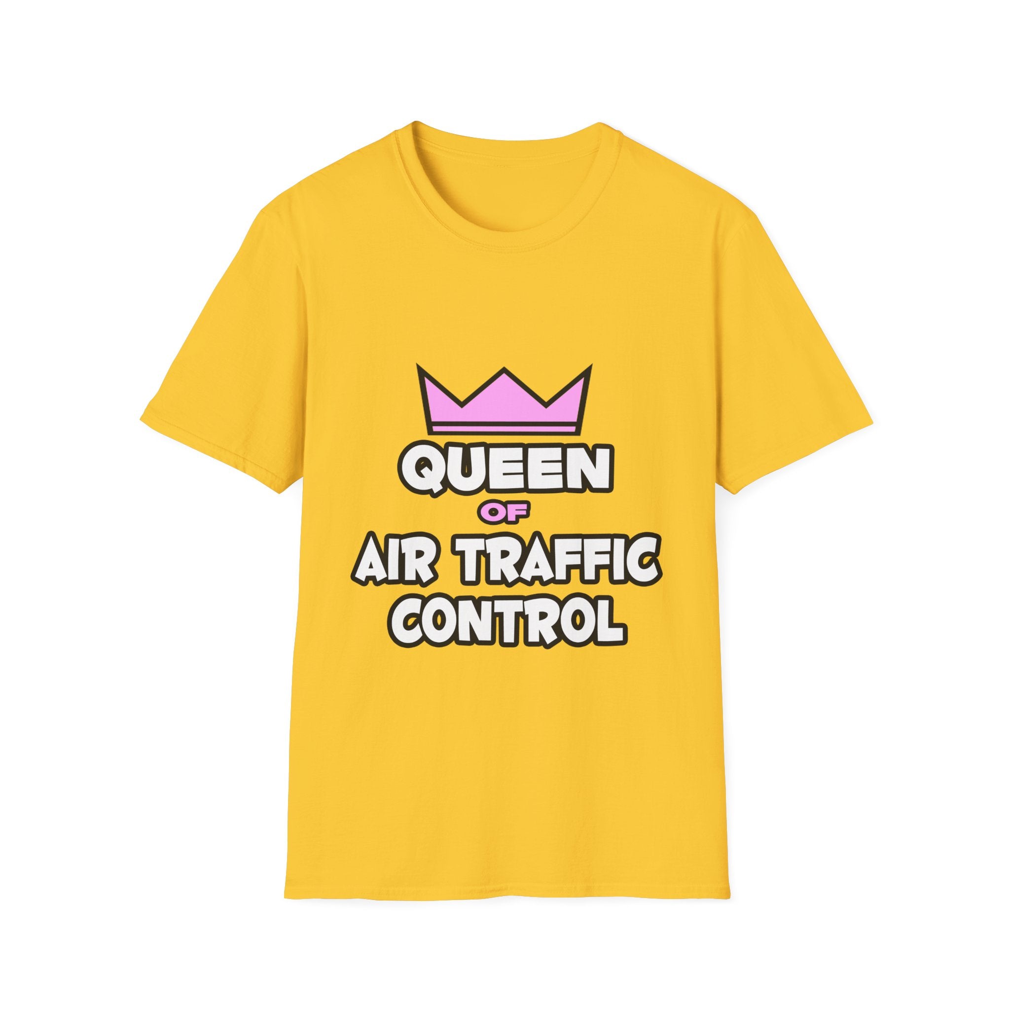Queen of Air Traffic Control - Unisex Softstyle T-Shirt