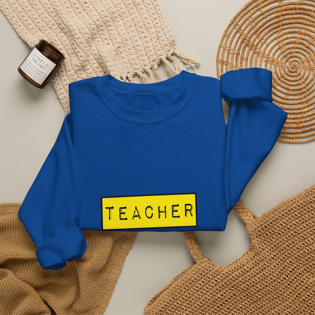 Teacher...Hardest Job You'll Ever Love - Unisex Heavy Blend™ Crewneck Sweatshirt