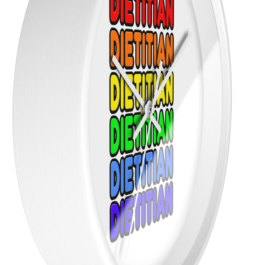 Rainbow Dietitian - Wall Clock