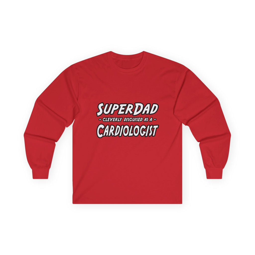 SuperDad...Cardiologist - Unisex Ultra Cotton Long Sleeve Tee