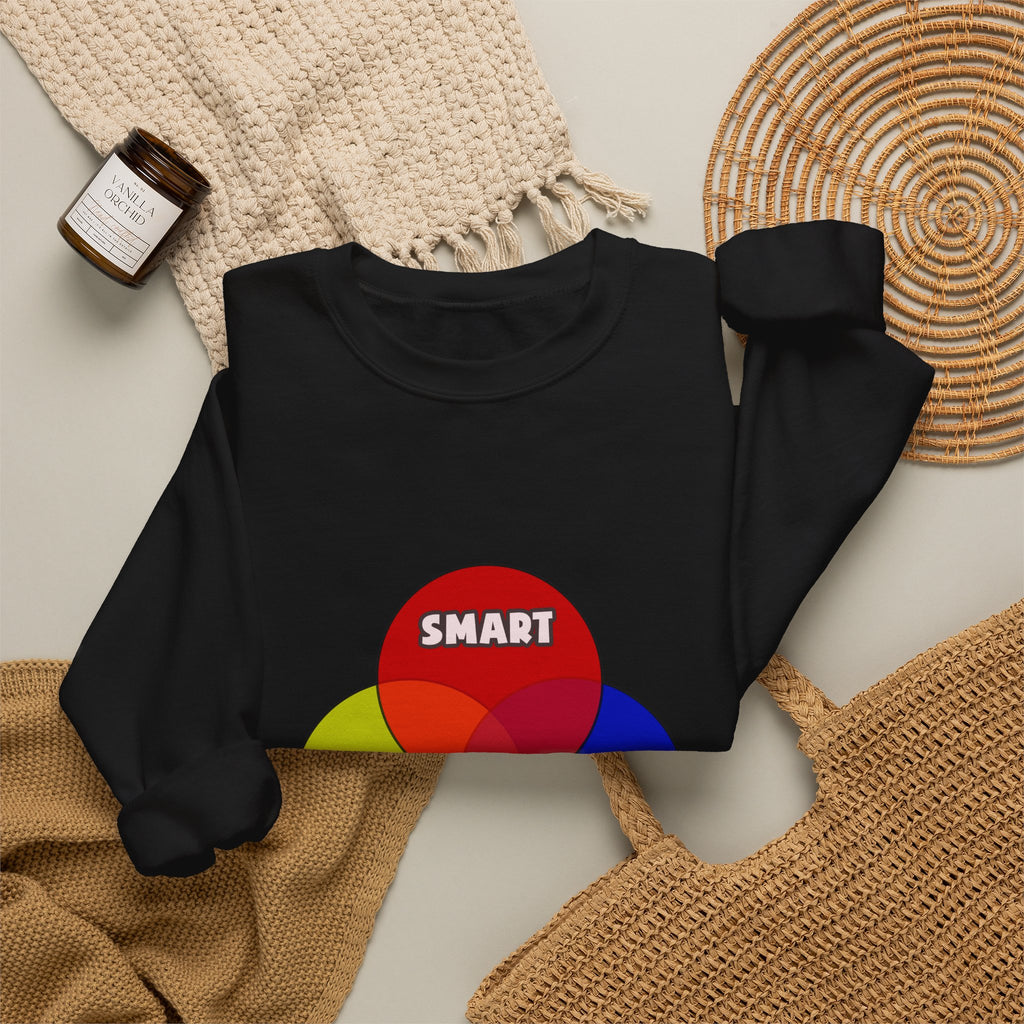 Venn Diagram .. Engineers - Unisex Heavy Blend™ Crewneck Sweatshirt
