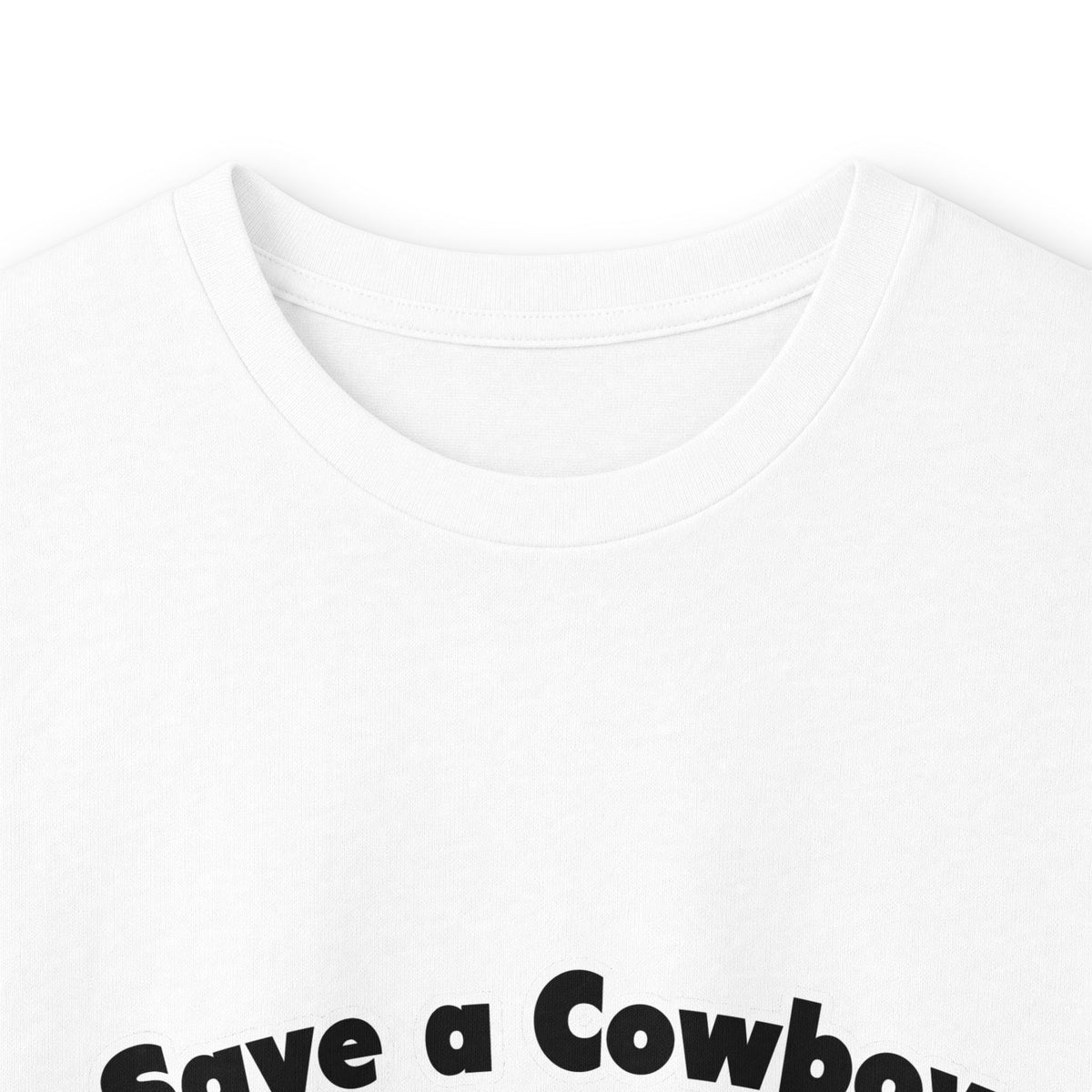 Save a Cowboy .. Ride an Archivist - Unisex Ultra Cotton Long Sleeve Tee