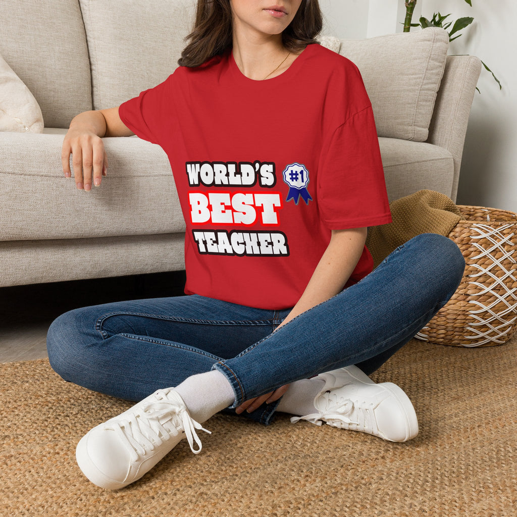 World's Best Teacher - Unisex Softstyle T-Shirt