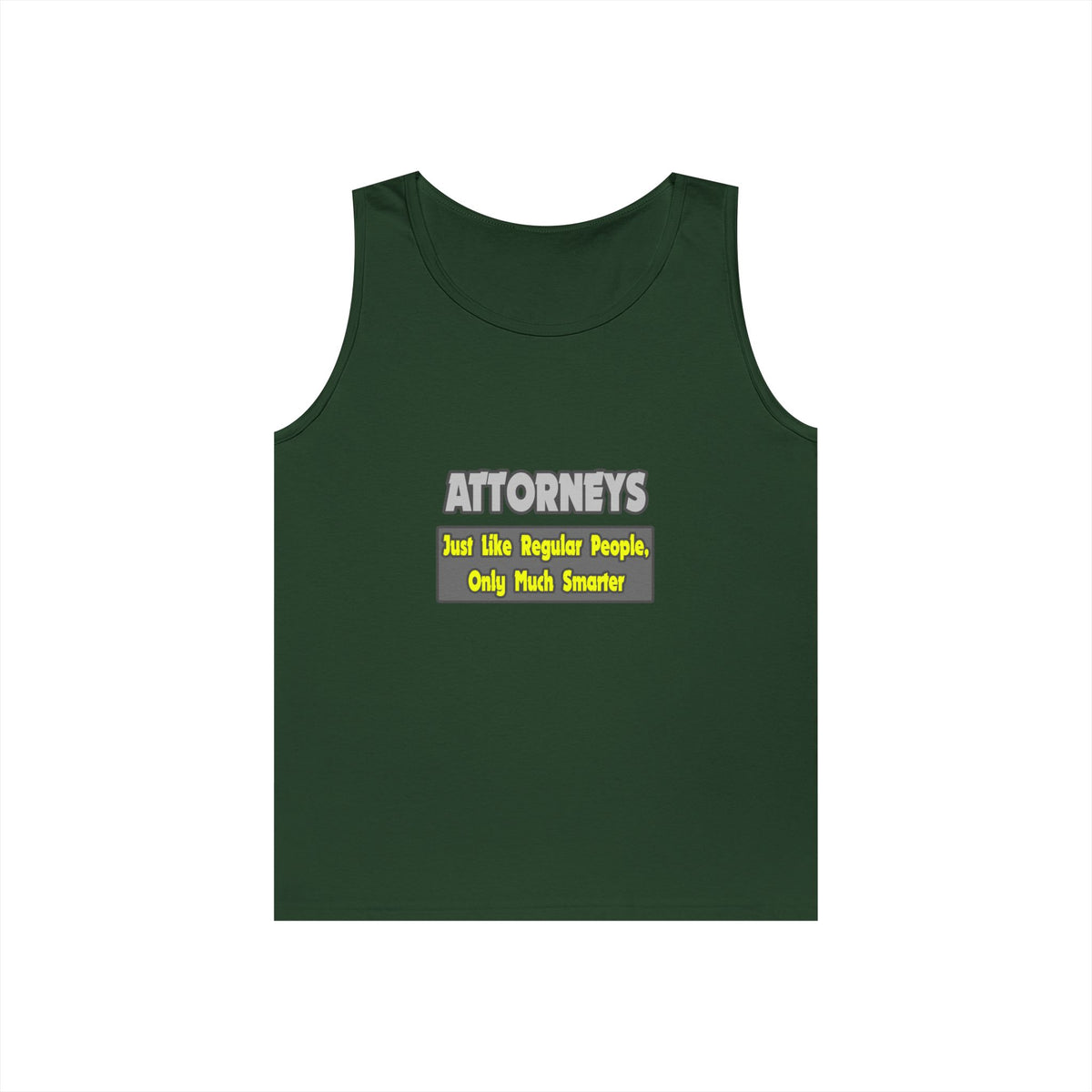 Attorneys...Smarter - Unisex Heavy Cotton Tank Top