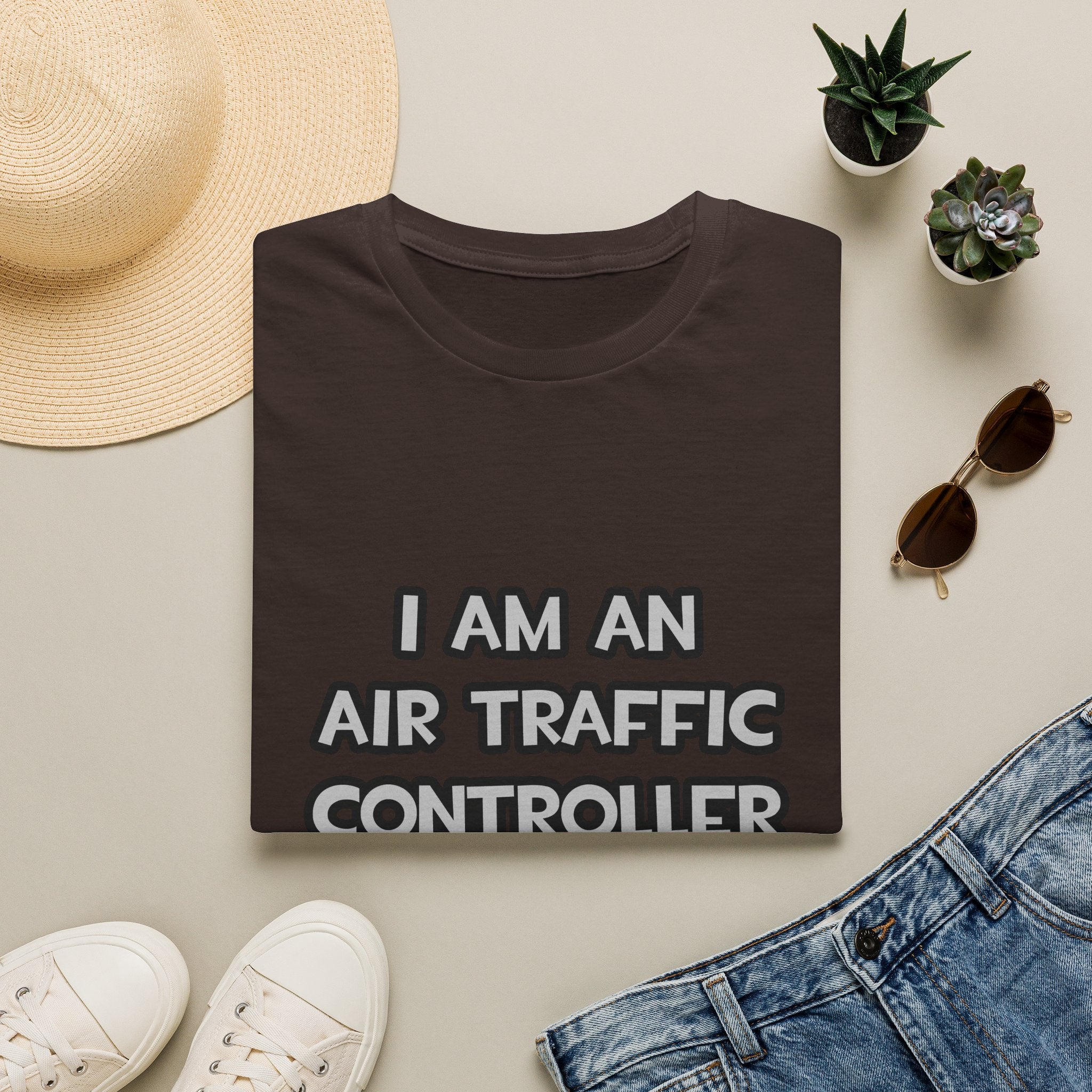 Air Traffic Controller ... Not A Magician - Unisex Softstyle T-Shirt