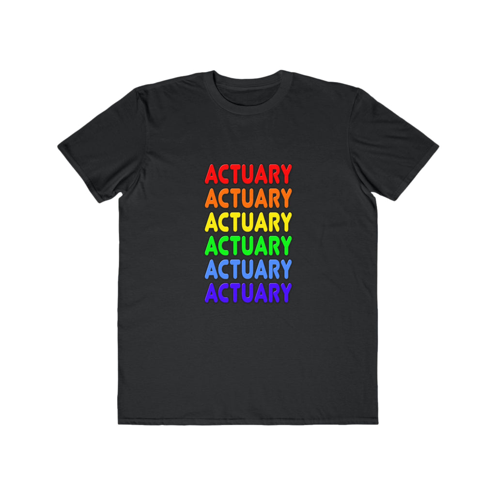Rainbow Actuary - Men's Lightweight Fashion Tee