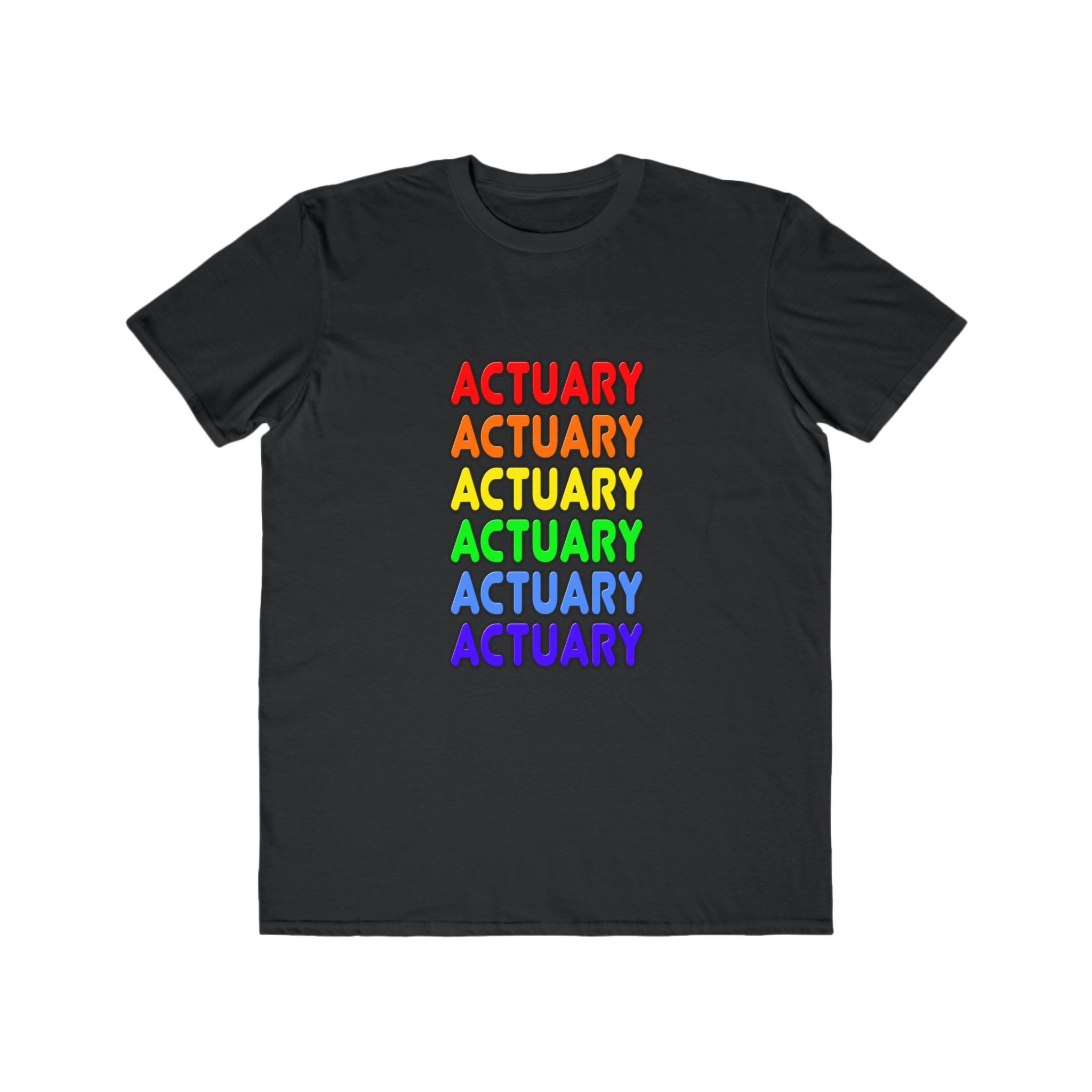 Rainbow Actuary - Men's Lightweight Fashion Tee