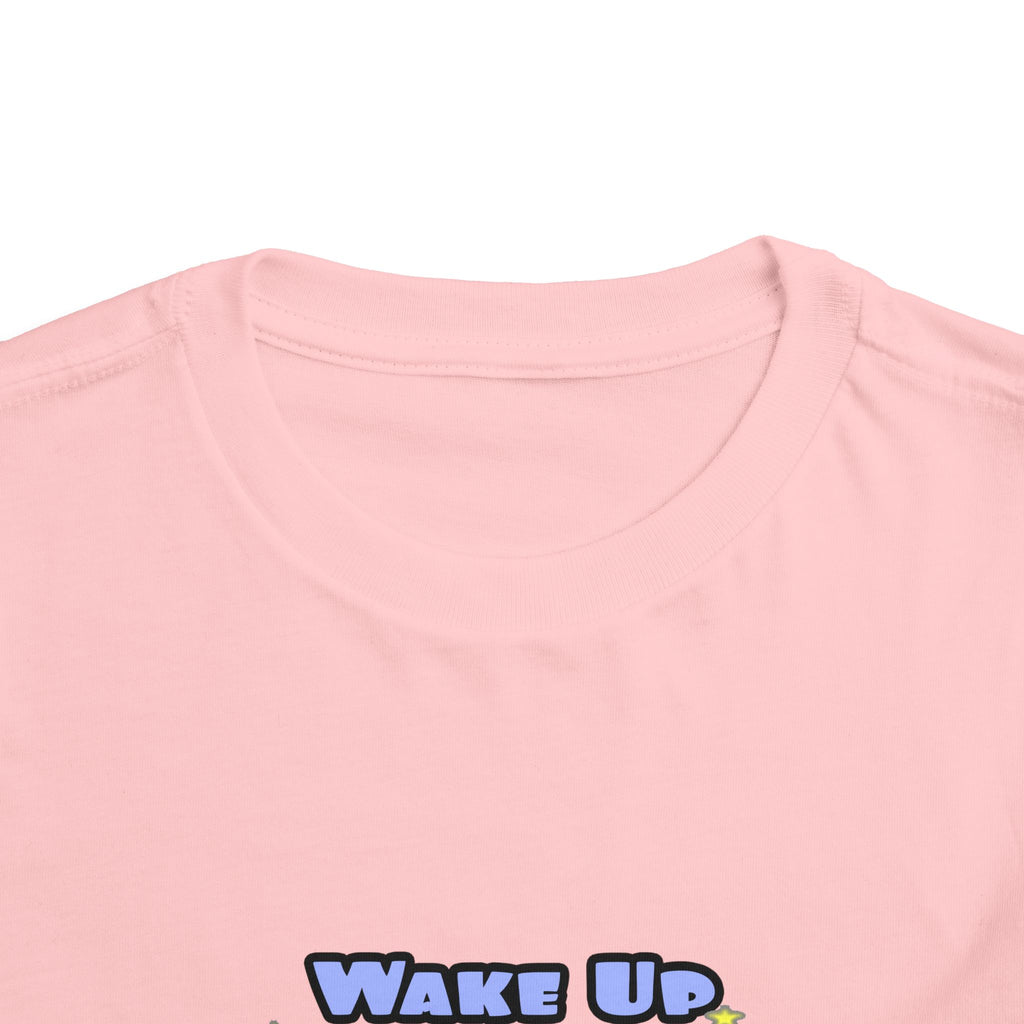 Wake Up Happy .. Sleep With Cardiovascular Tech - Toddler Short Sleeve Tee