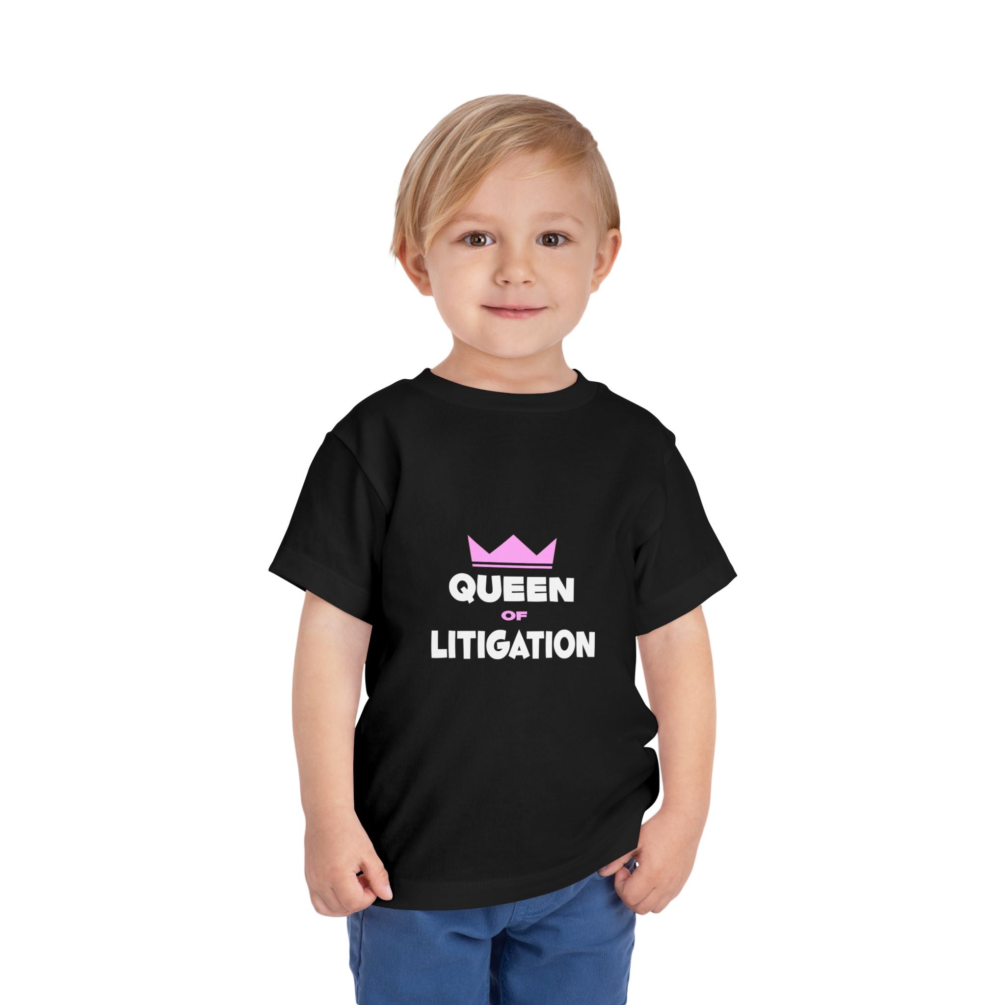 Queen of Litigation - Toddler Short Sleeve Tee