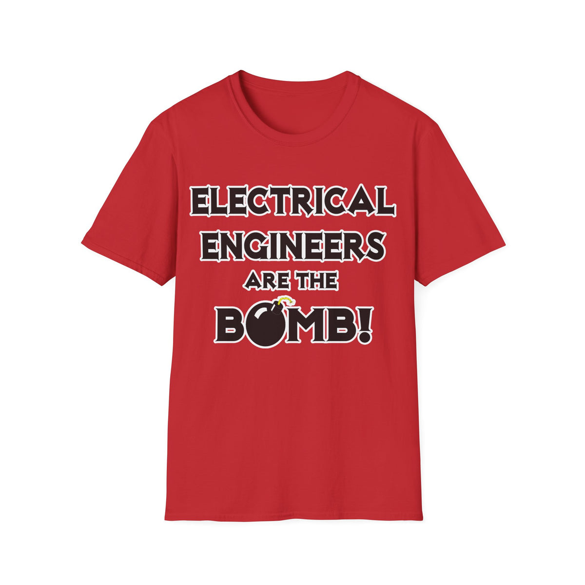 Electrical Engineers Are The Bomb! - Unisex Softstyle T-Shirt