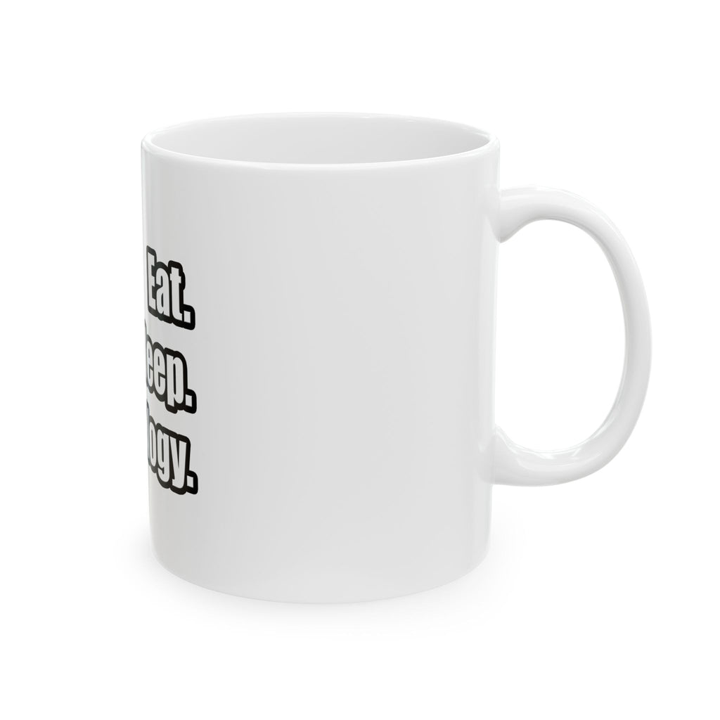 Eat. Sleep. Cardiology - Ceramic Mug, (11oz, 15oz)