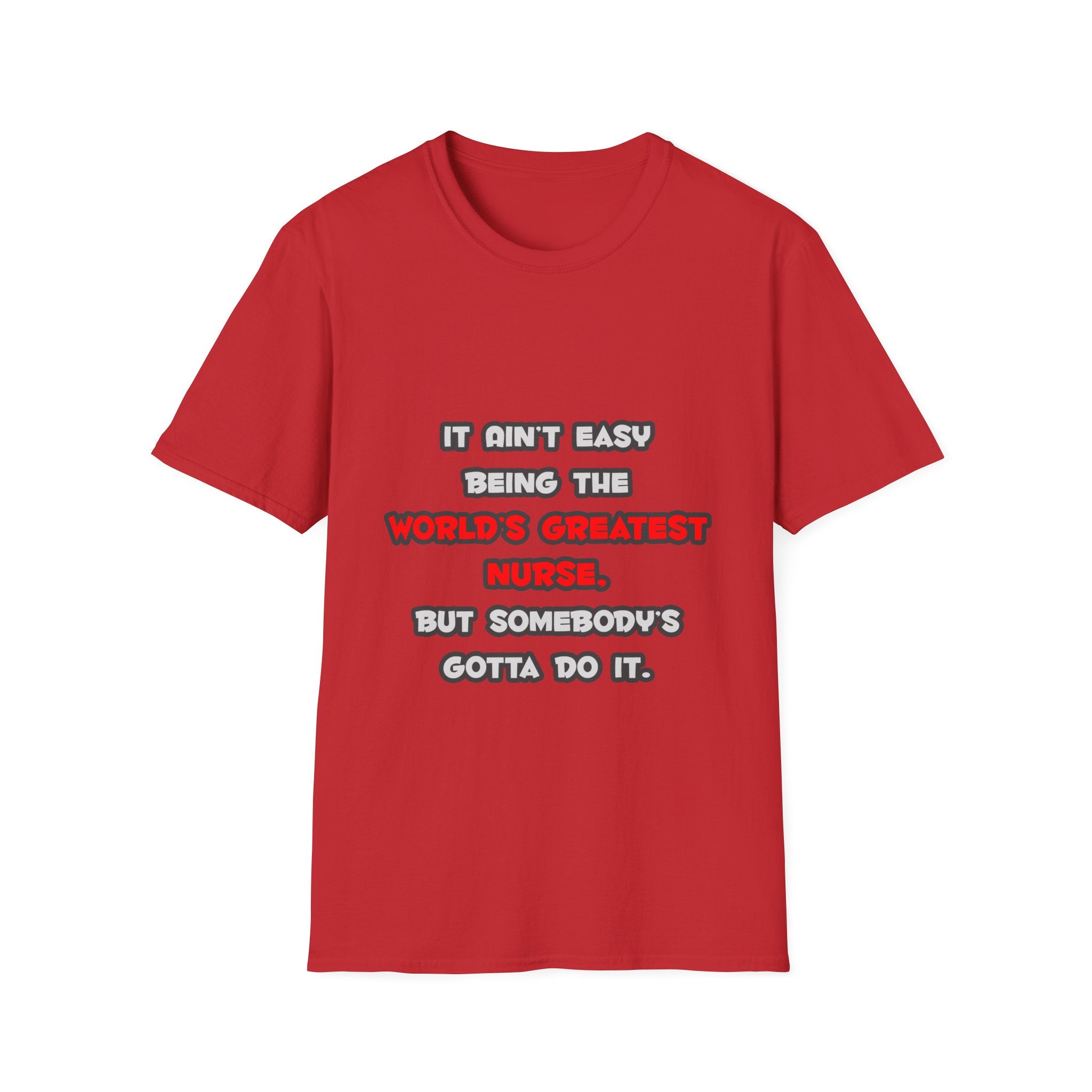 World's Greatest Nurse Joke - Unisex Softstyle T-Shirt