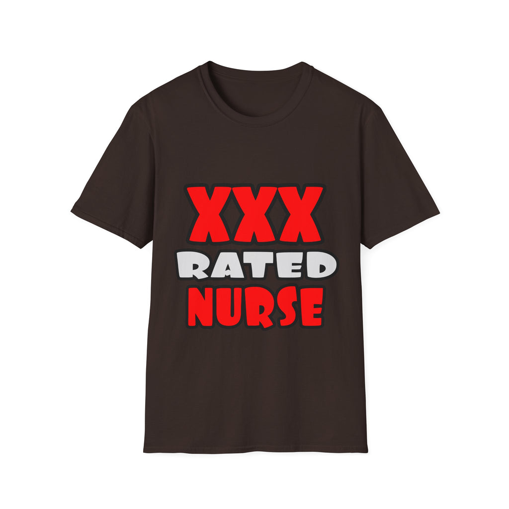 XXX Rated Nurse - Unisex Softstyle T-Shirt