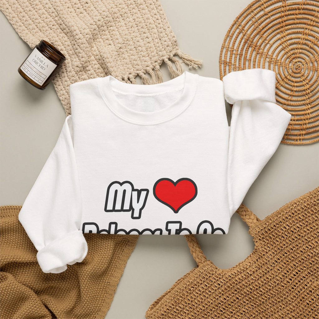 My Heart Belongs To An Actuary - Unisex Heavy Blend™ Crewneck Sweatshirt