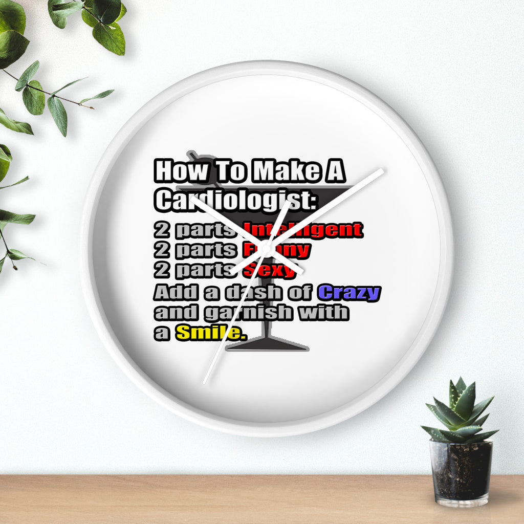How To Make a Cardiologist - Wall Clock