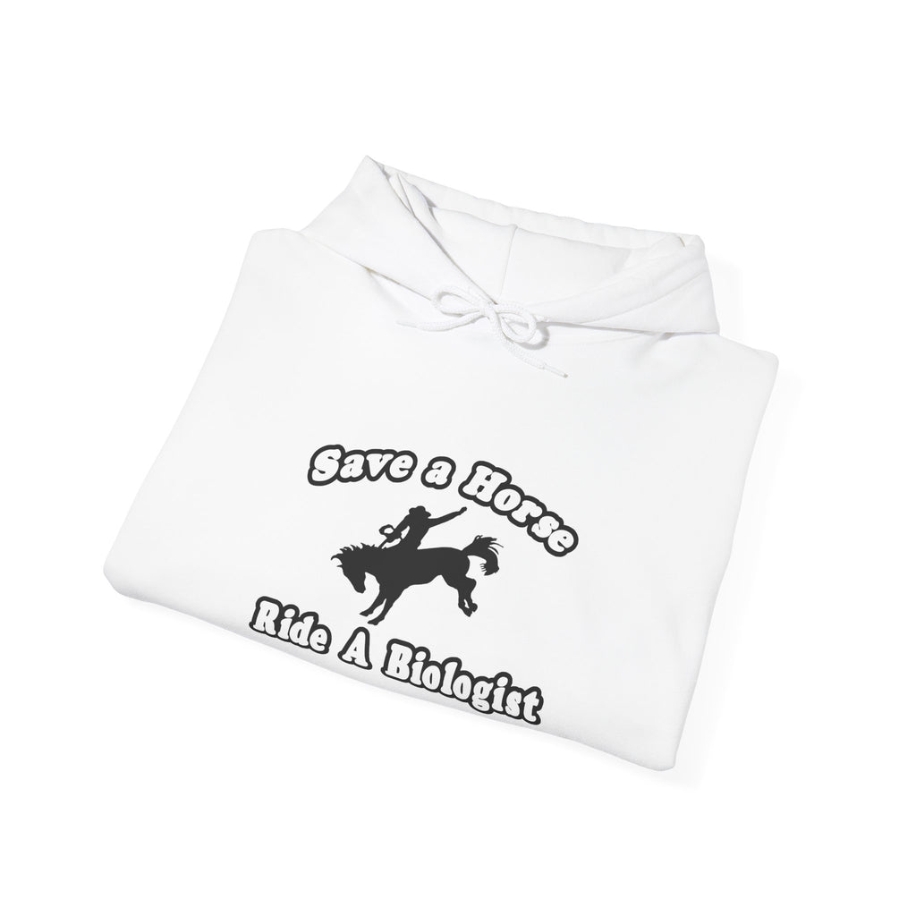 Save Horse Ride Biologist - Unisex Heavy Blend™ Hooded Sweatshirt
