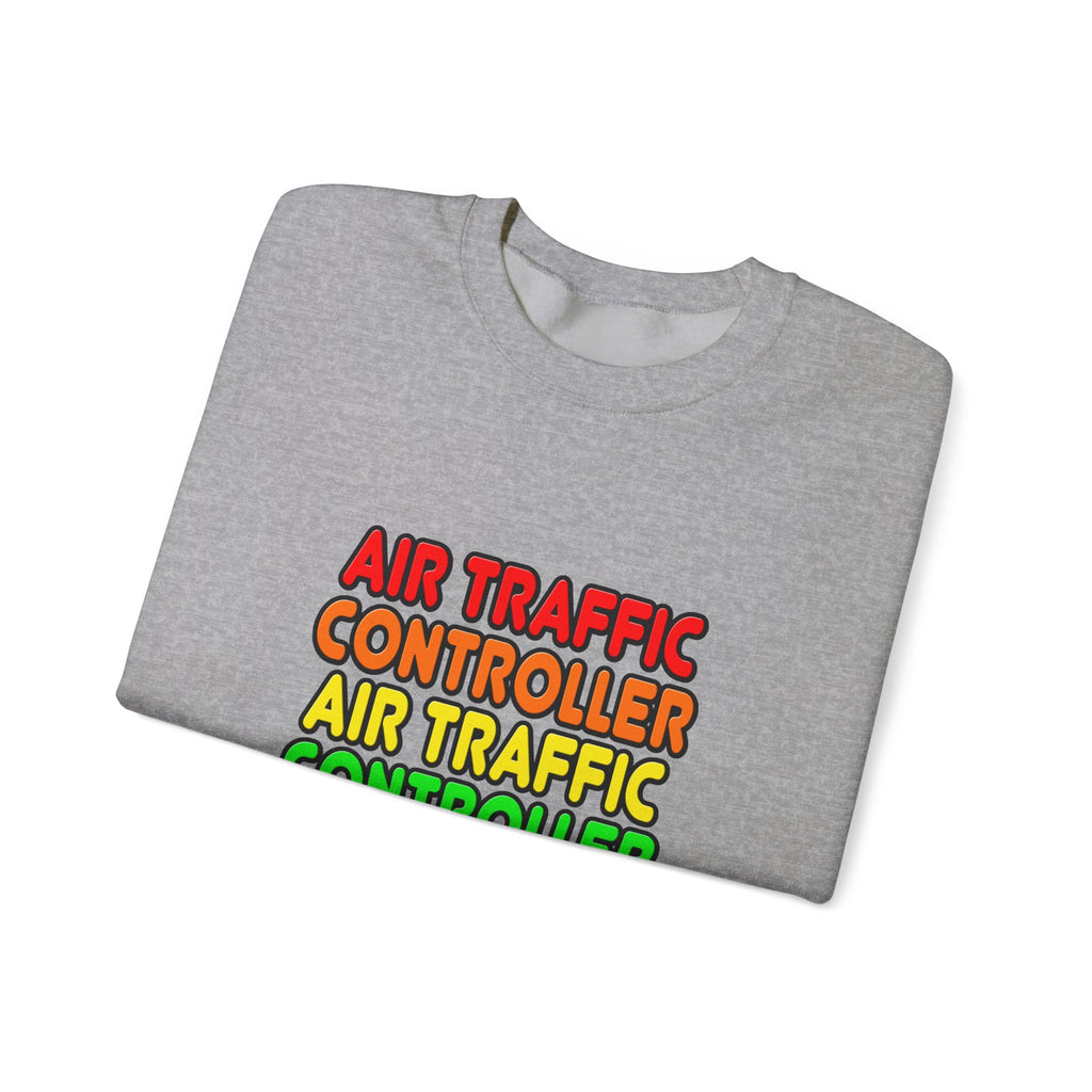 Rainbow Air Traffic Controller - Unisex Heavy Blend™ Crewneck Sweatshirt