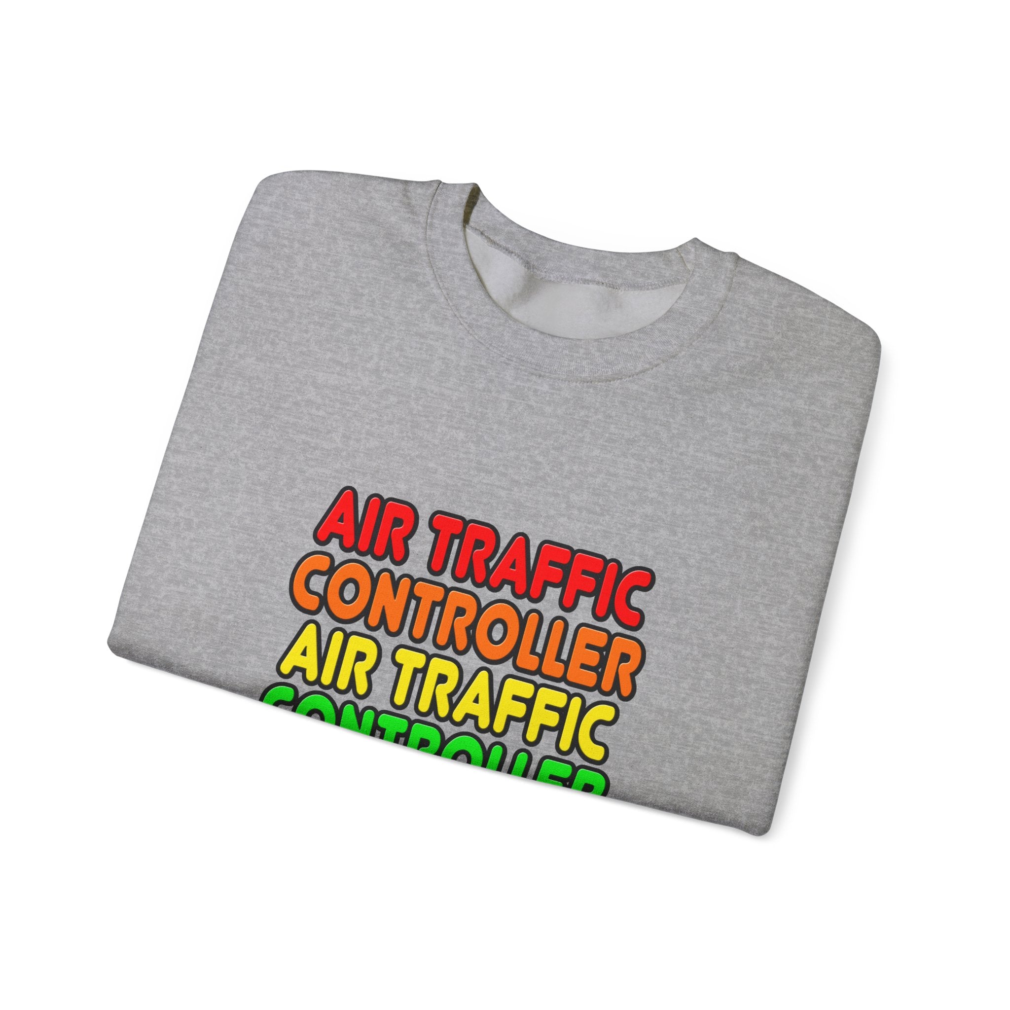 Rainbow Air Traffic Controller - Unisex Heavy Blend™ Crewneck Sweatshirt