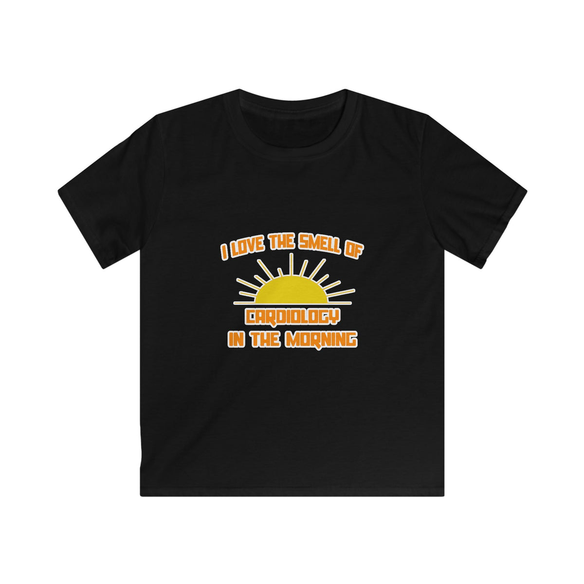 Smell of Cardiology in the Morning - Kids Softstyle Tee