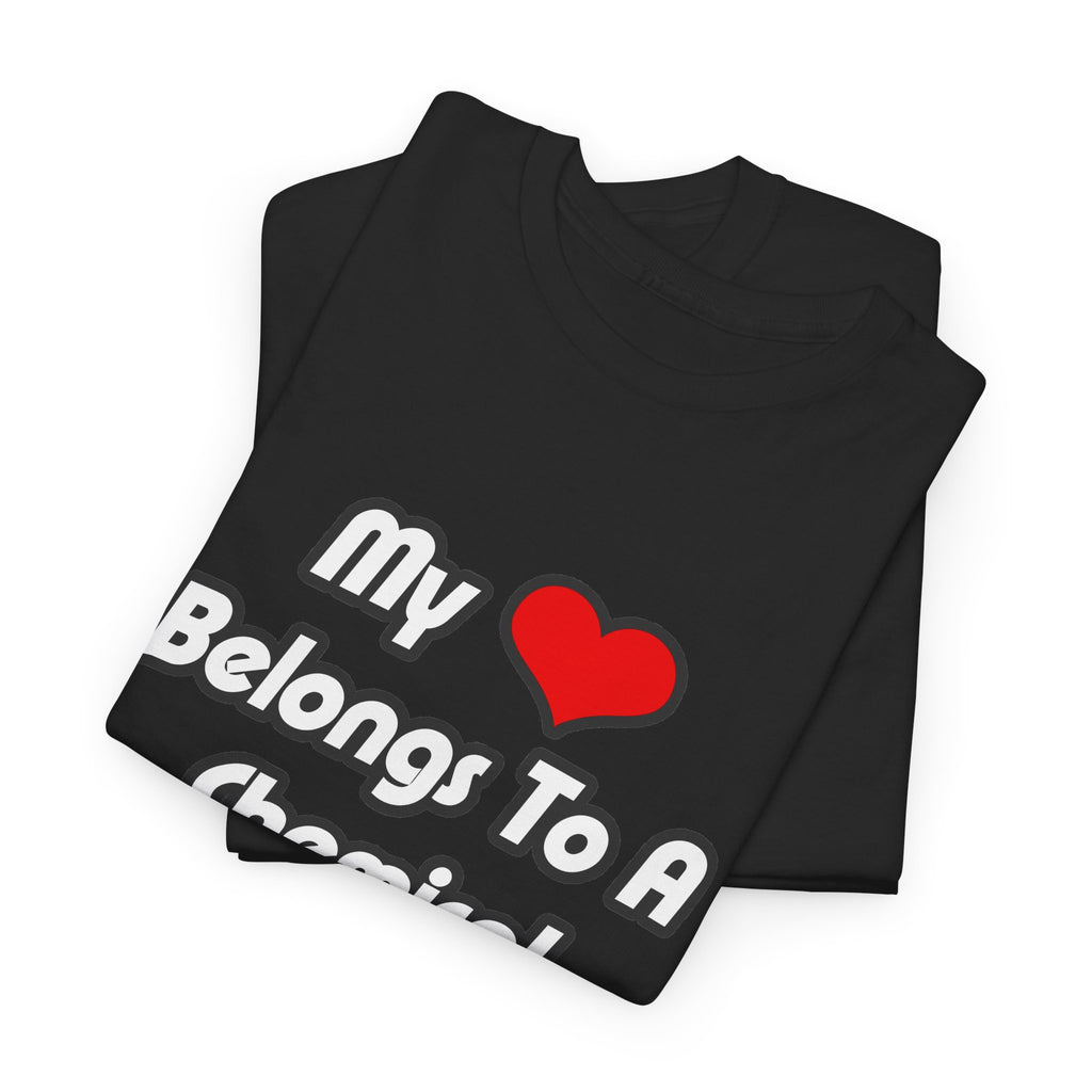 My Heart Belongs To A Chemical Engineer - Unisex Heavy Cotton Tee