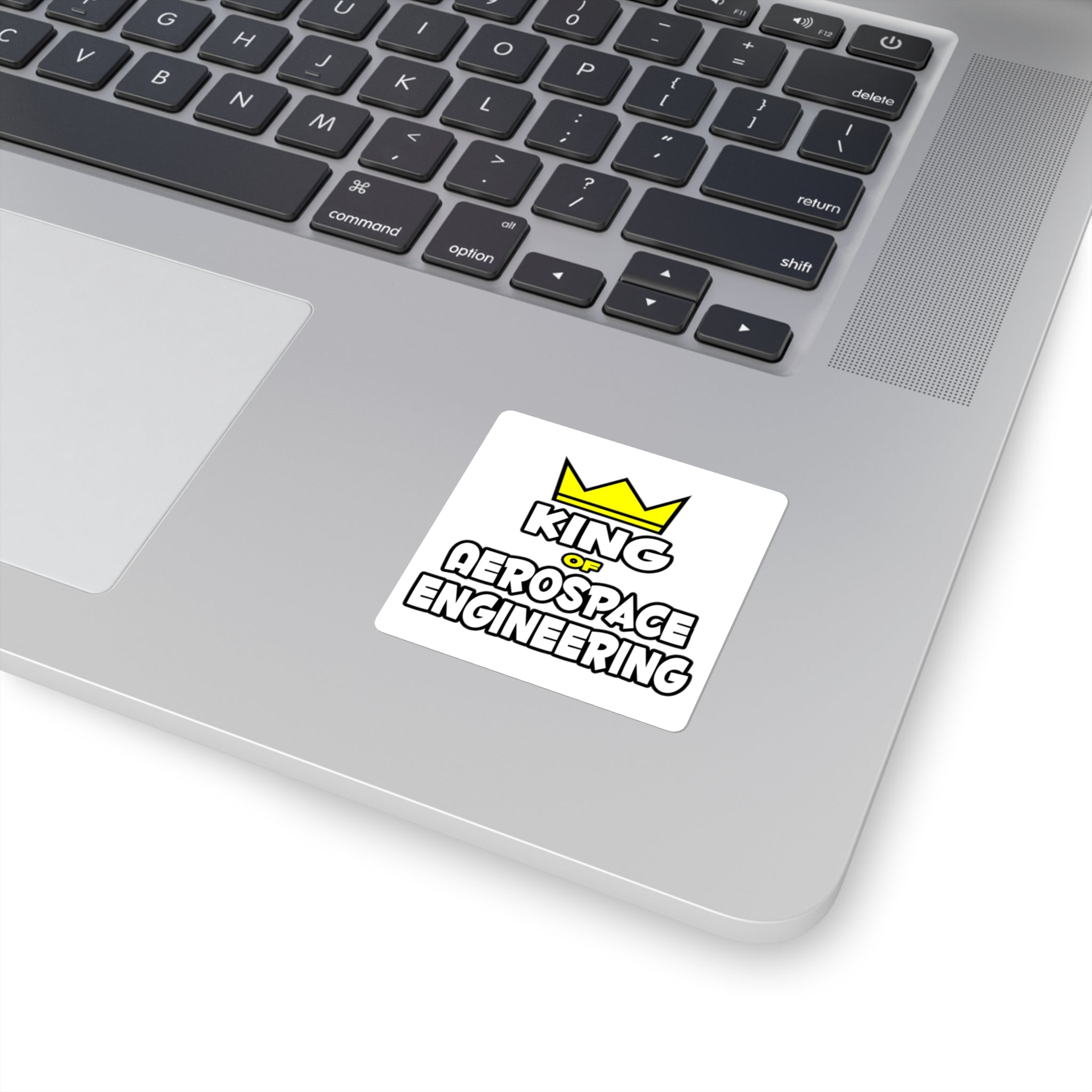 King of Aerospace Engineering - Square Stickers