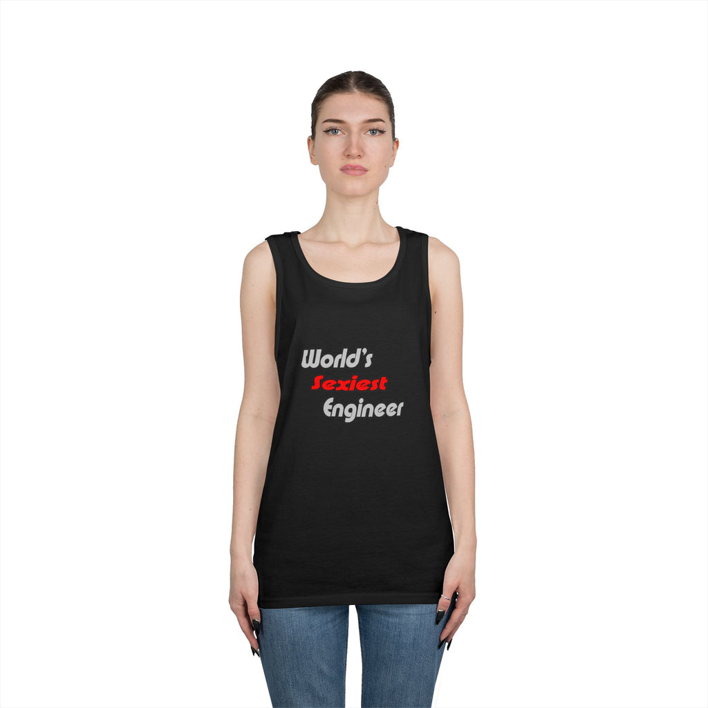 World's Sexiest Engineer - Unisex Heavy Cotton Tank Top