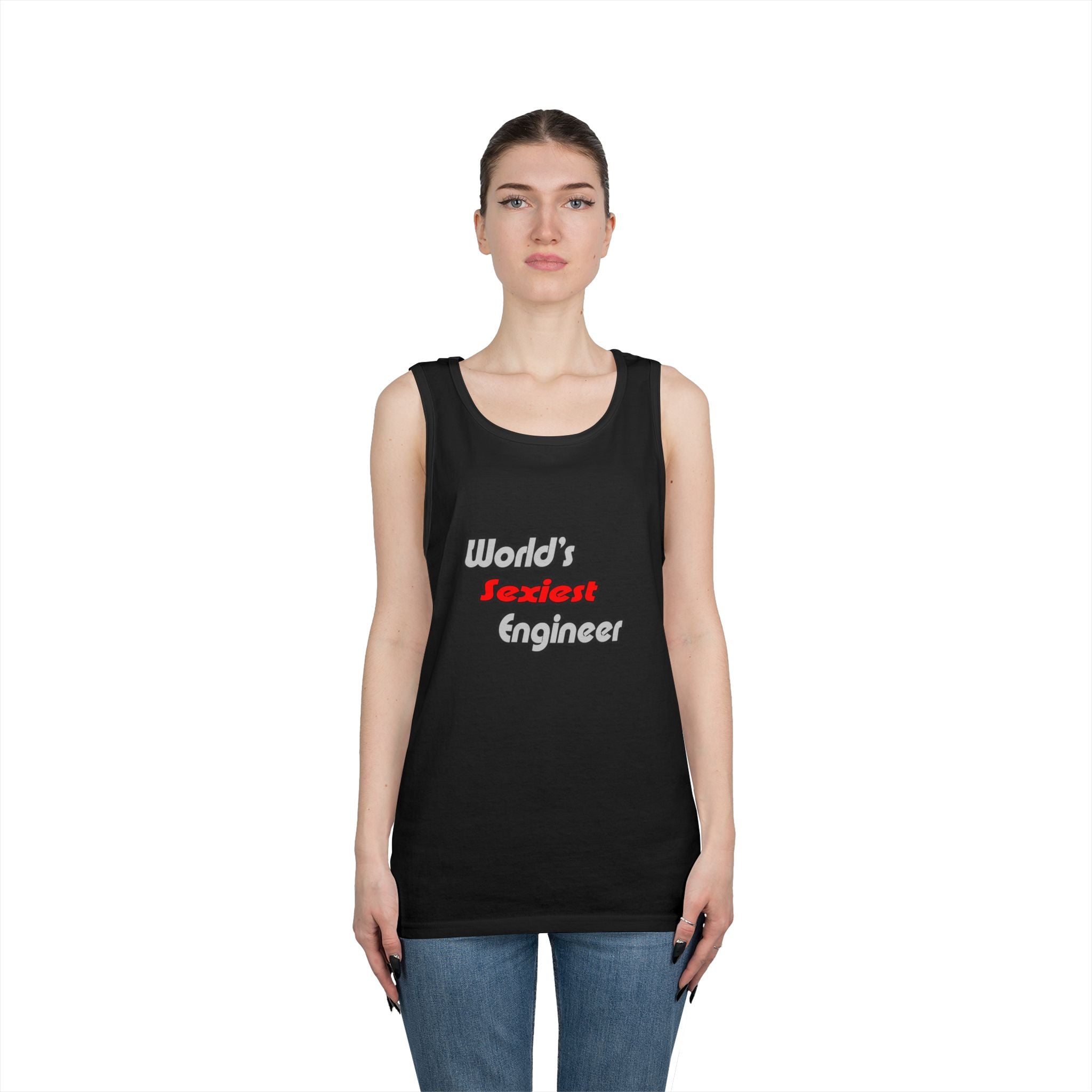 World's Sexiest Engineer - Unisex Heavy Cotton Tank Top