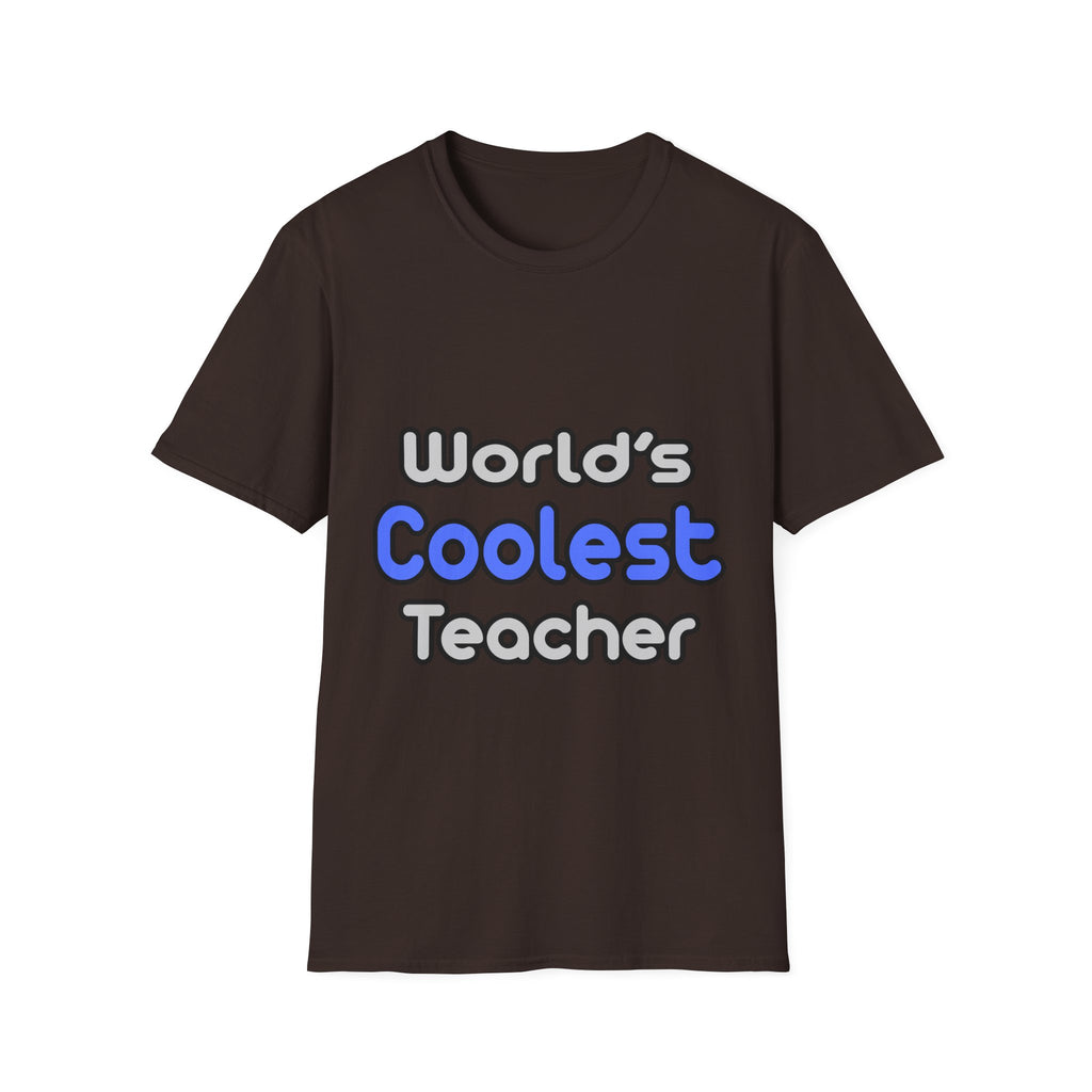 World's Coolest Teacher - Unisex Softstyle T-Shirt
