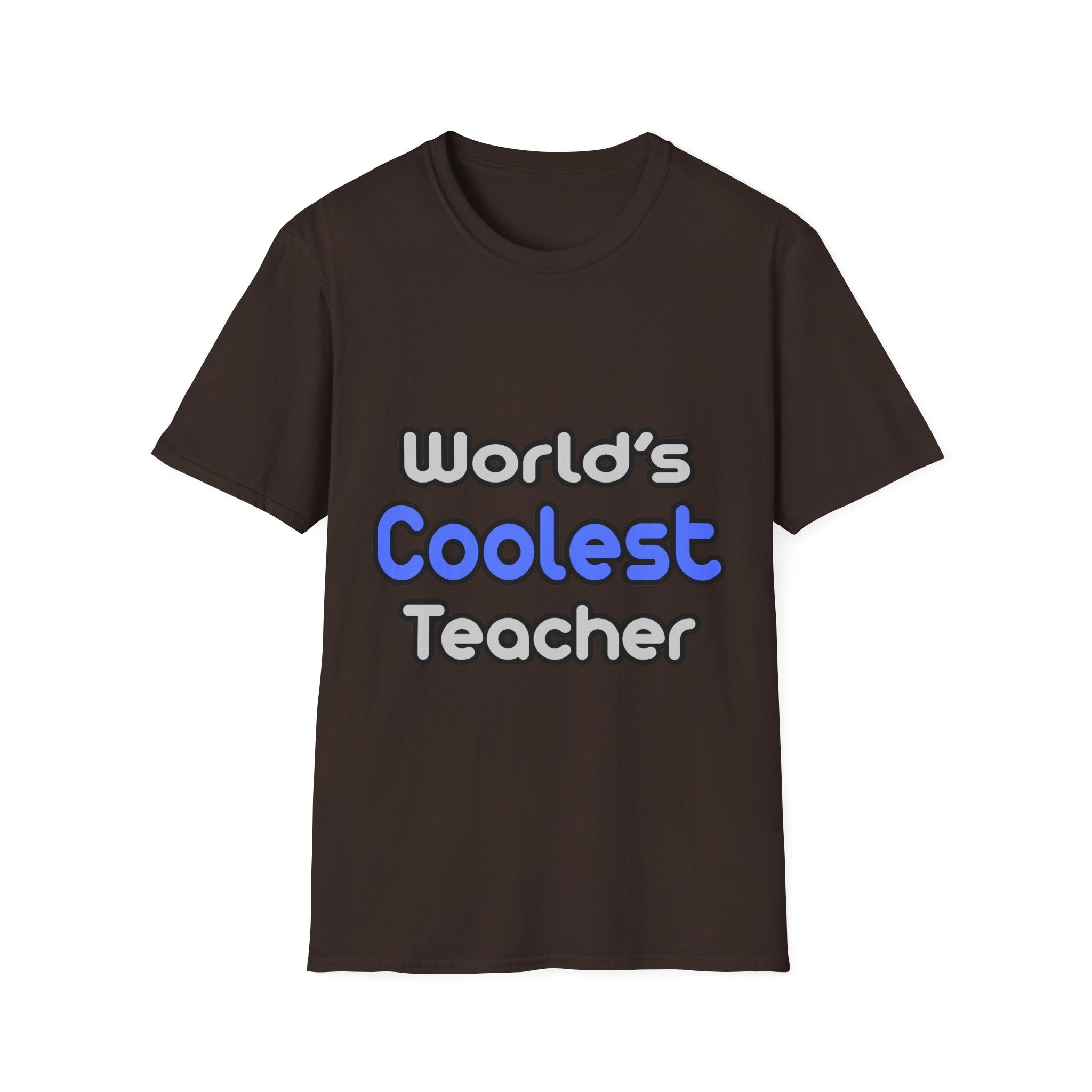 World's Coolest Teacher - Unisex Softstyle T-Shirt