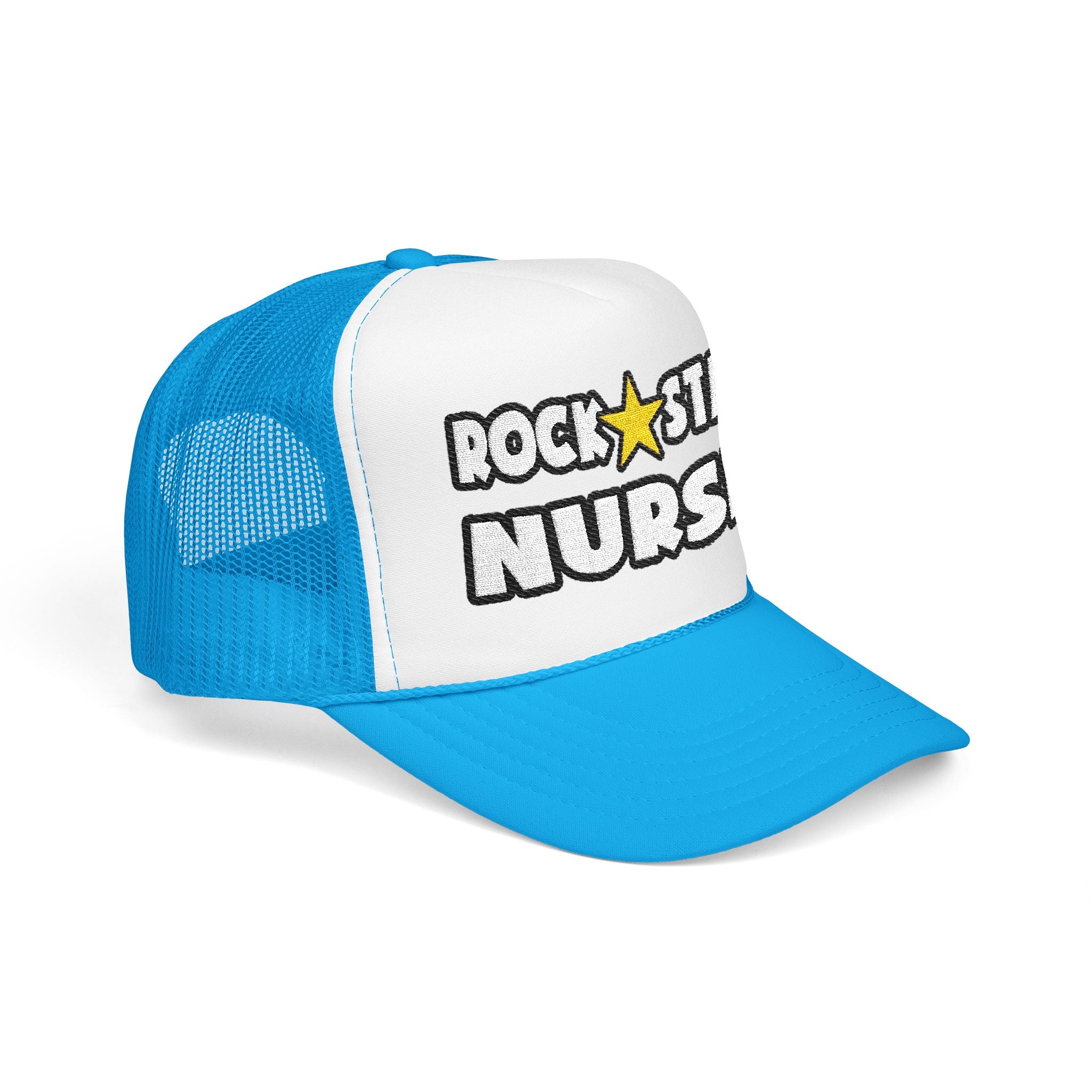 Rock Star Nurse (2) - Foam Trucker Hat