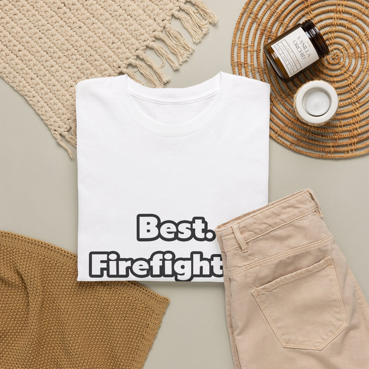 Best. Firefighter. Ever - Unisex Heavy Cotton Tee