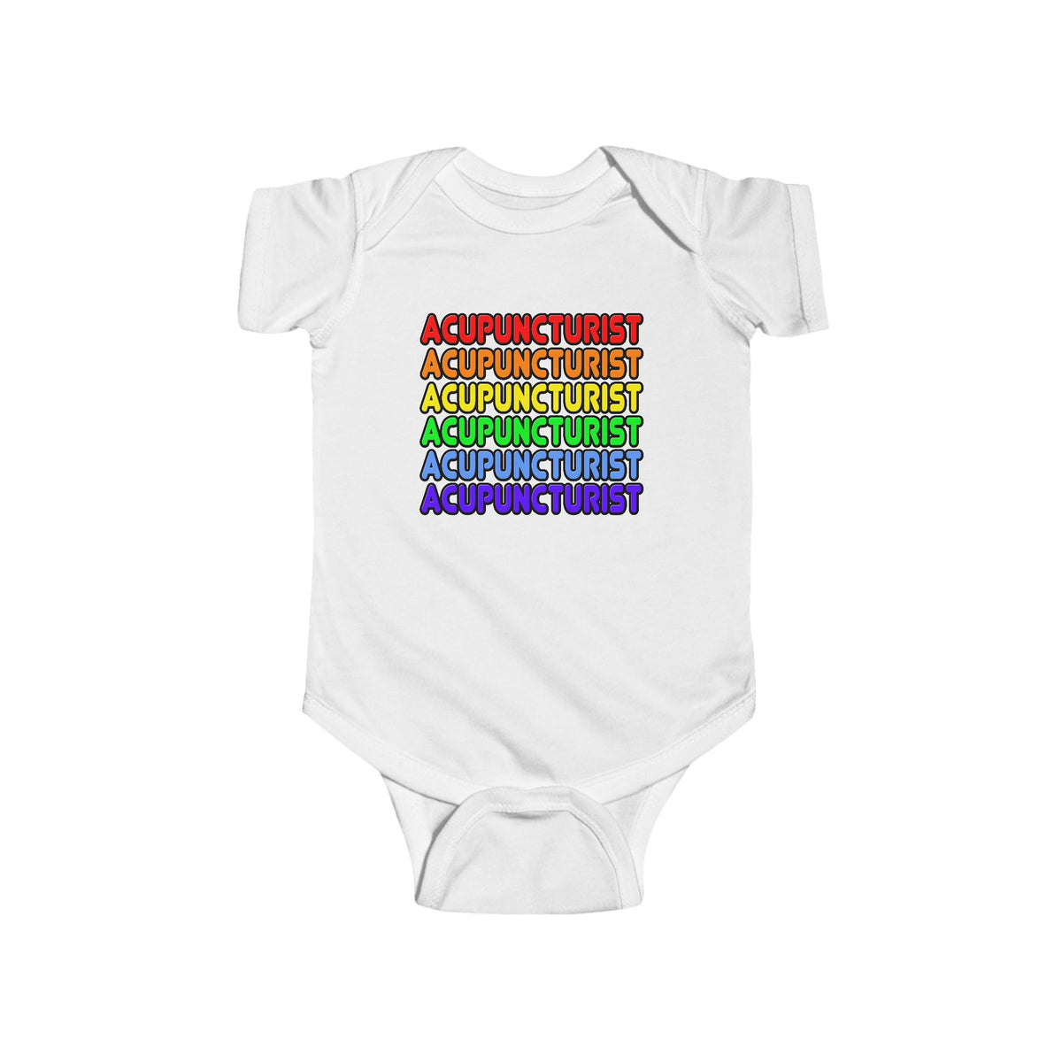 Rainbow Acupuncturist - Infant Fine Jersey Bodysuit