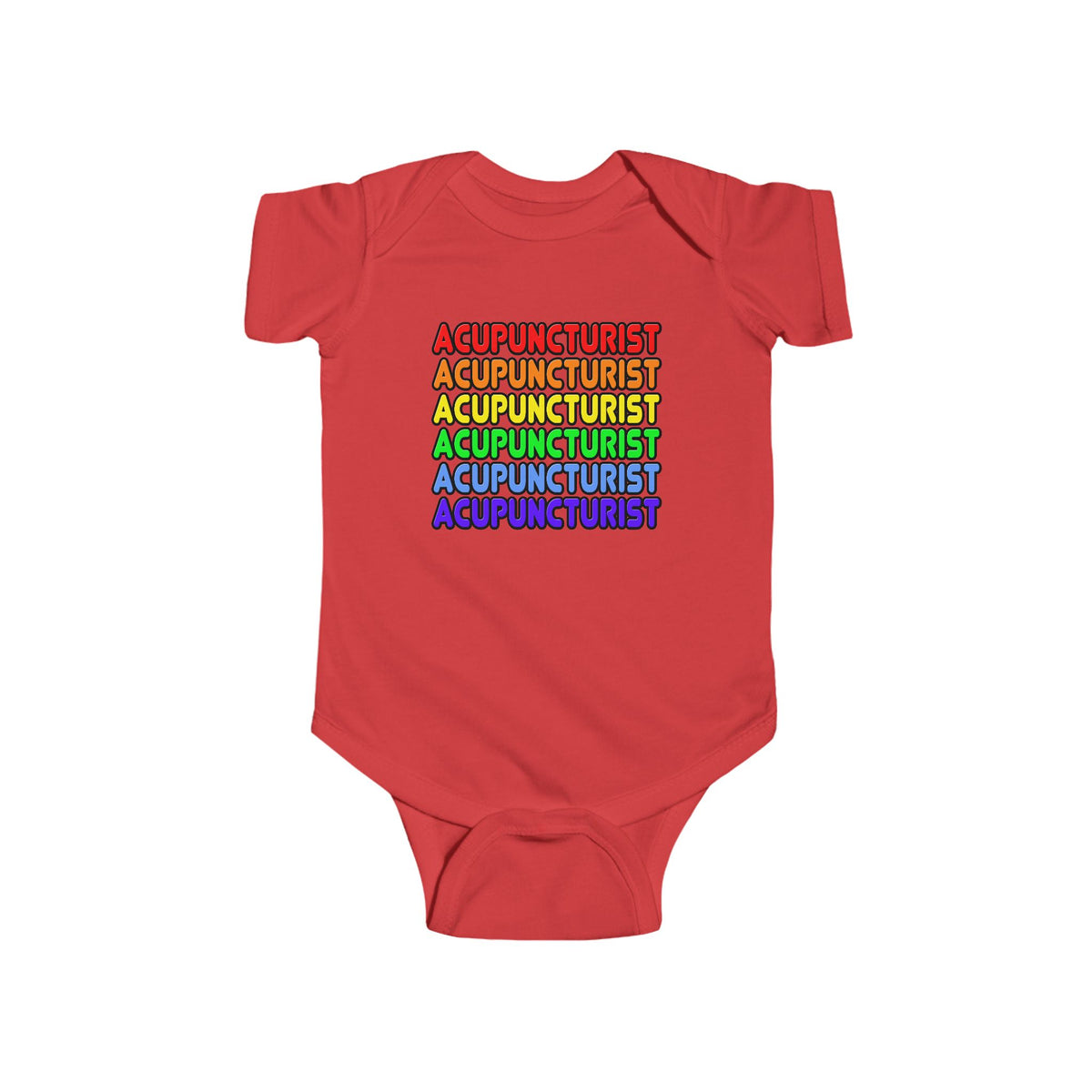 Rainbow Acupuncturist - Infant Fine Jersey Bodysuit