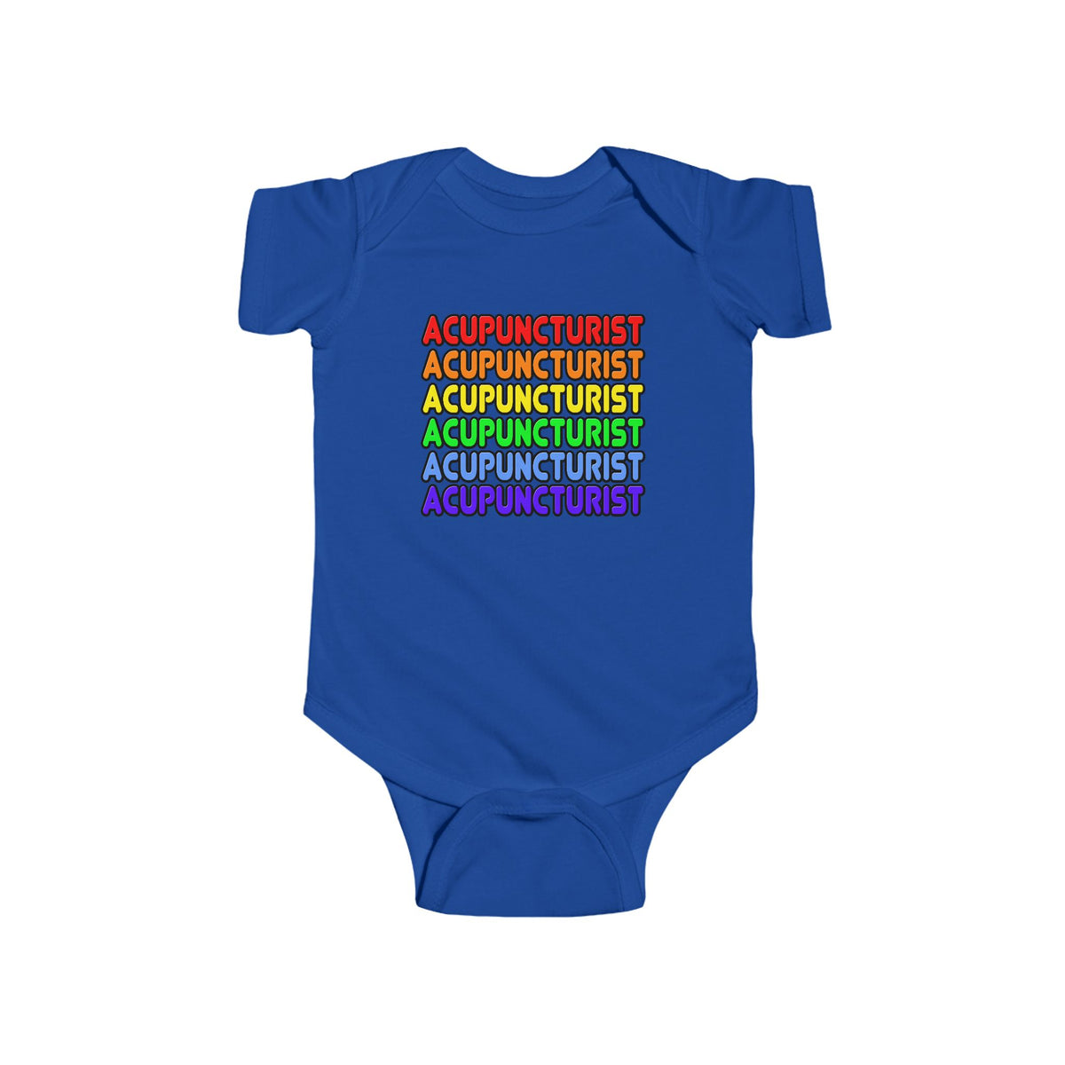 Rainbow Acupuncturist - Infant Fine Jersey Bodysuit
