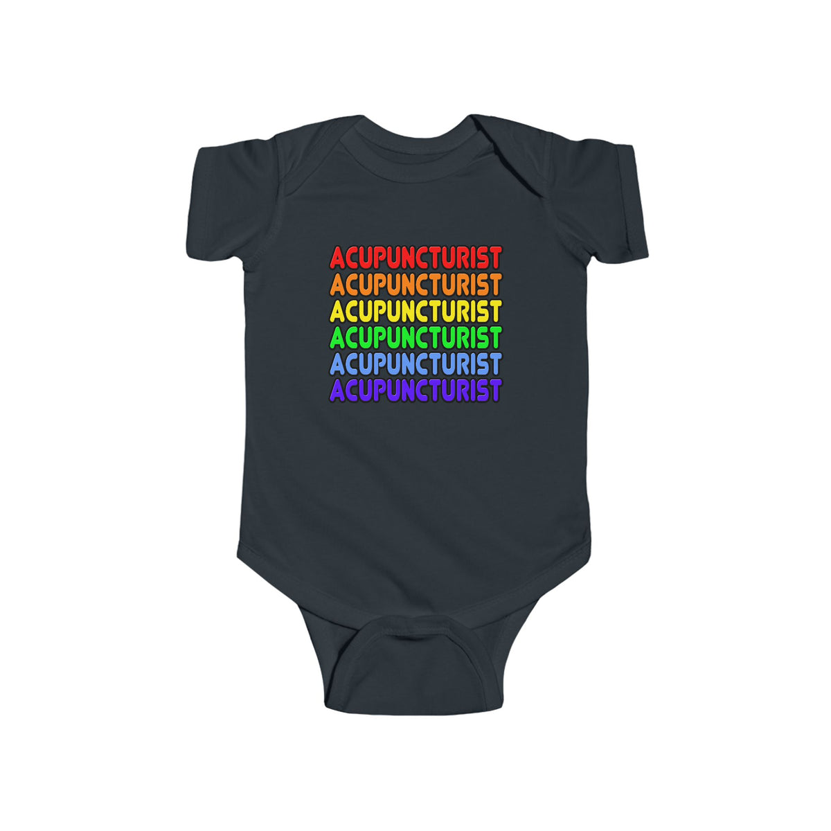 Rainbow Acupuncturist - Infant Fine Jersey Bodysuit