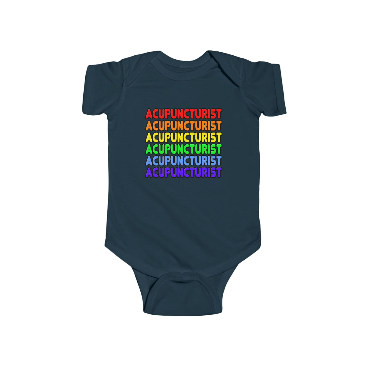 Rainbow Acupuncturist - Infant Fine Jersey Bodysuit