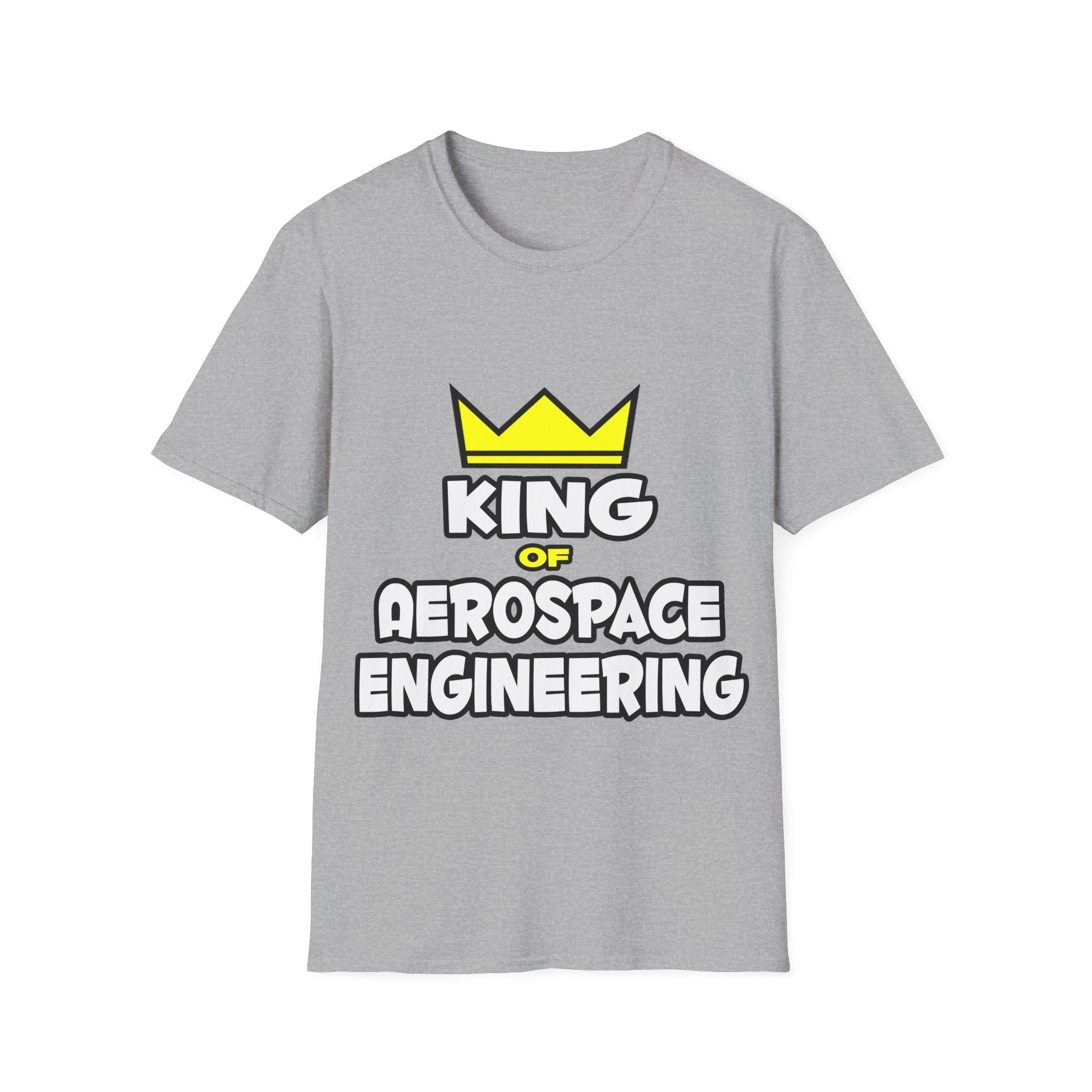 King of Aerospace Engineering - Unisex Softstyle T-Shirt
