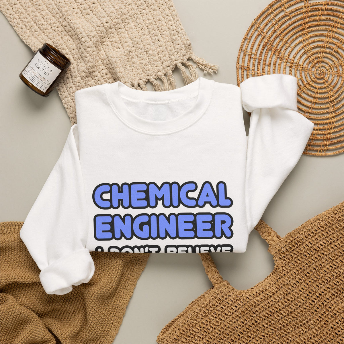 Miracles and Chemical Engineers - Unisex Heavy Blend™ Crewneck Sweatshirt