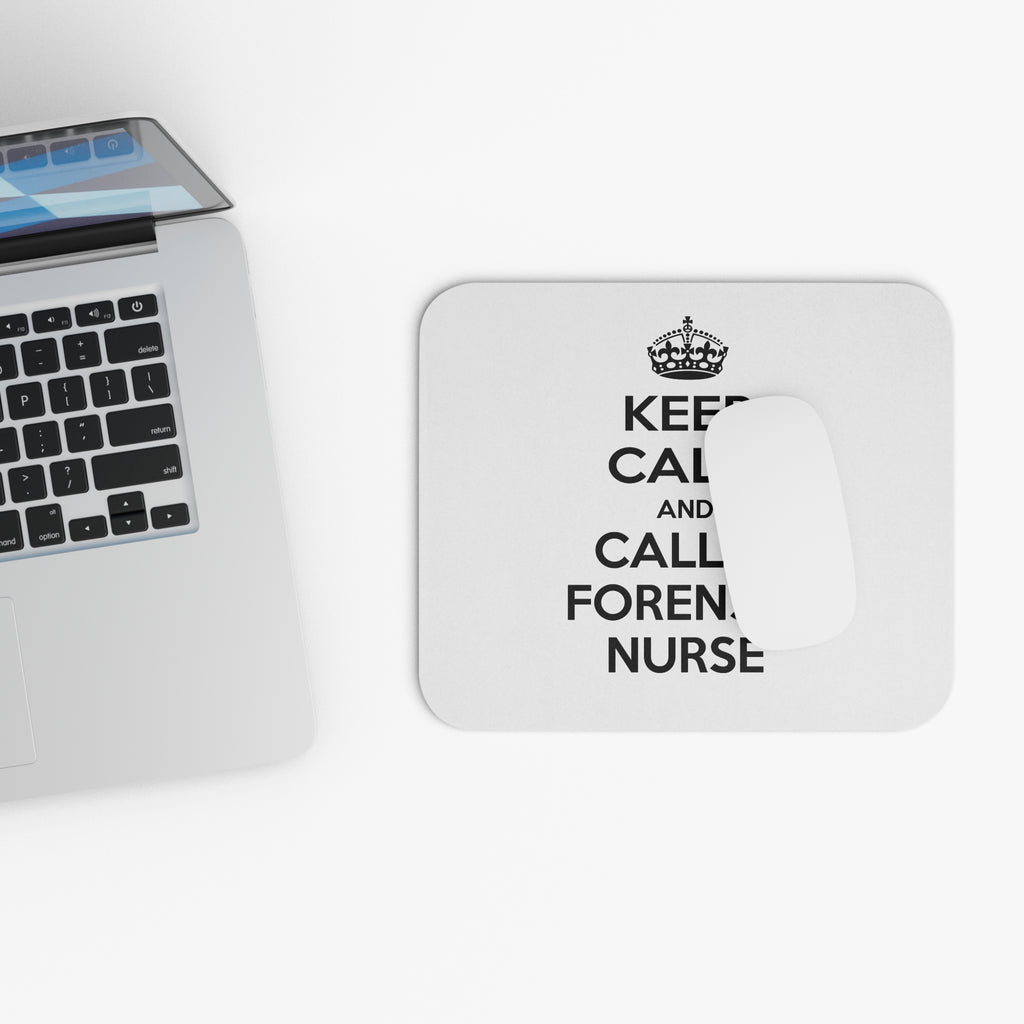 Keep Calm and Call a Forensic Nurse - Mouse Pad (Rectangle)