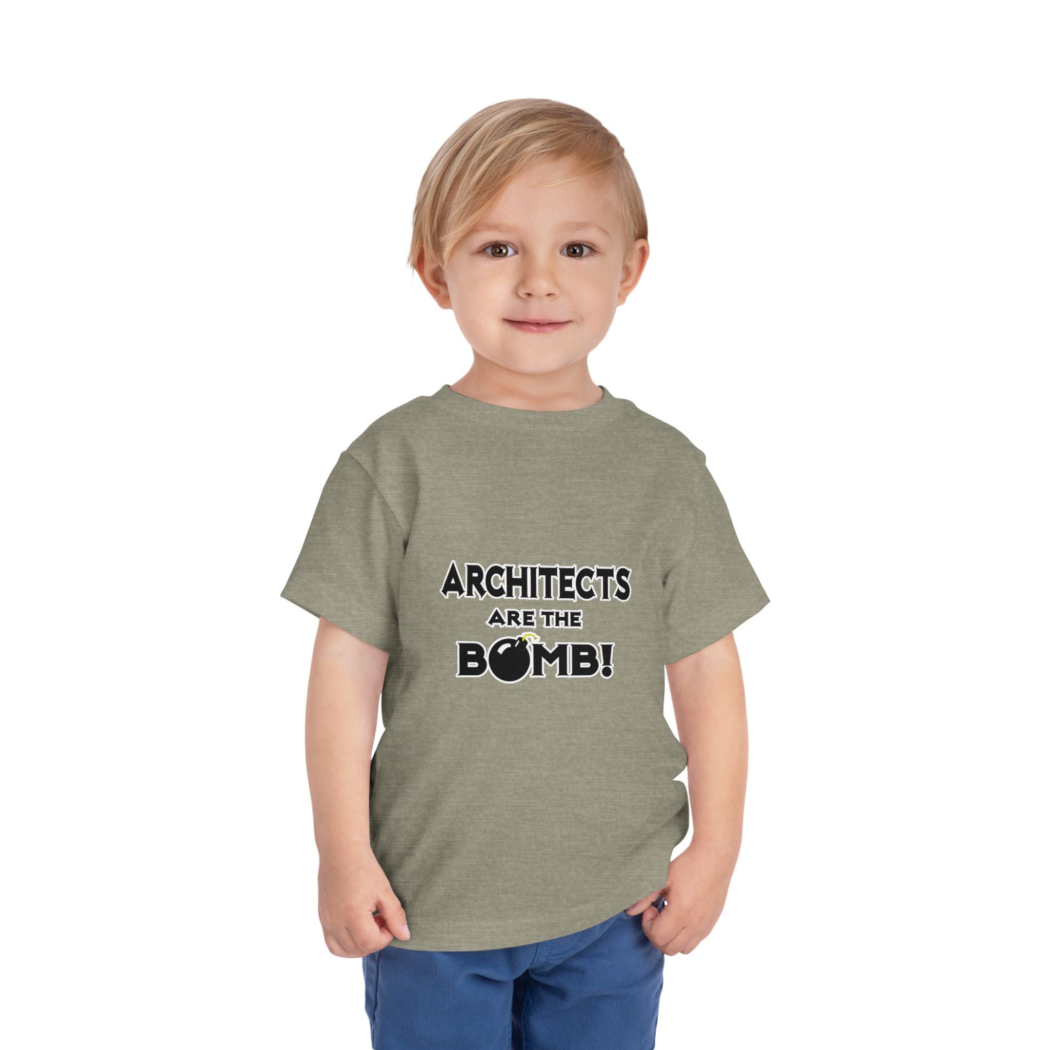 Architects Are The Bomb! - Toddler Short Sleeve Tee