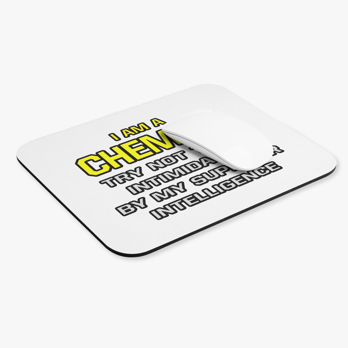 Chemist...Superior Intelligence - Mouse Pad (Rectangle)