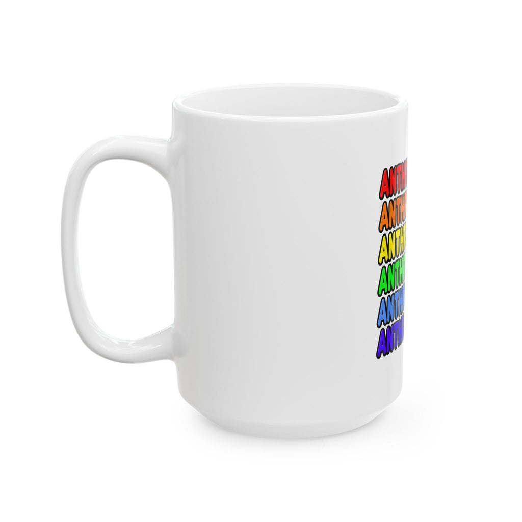 Rainbow Anthropologist - Ceramic Mug, (11oz, 15oz)