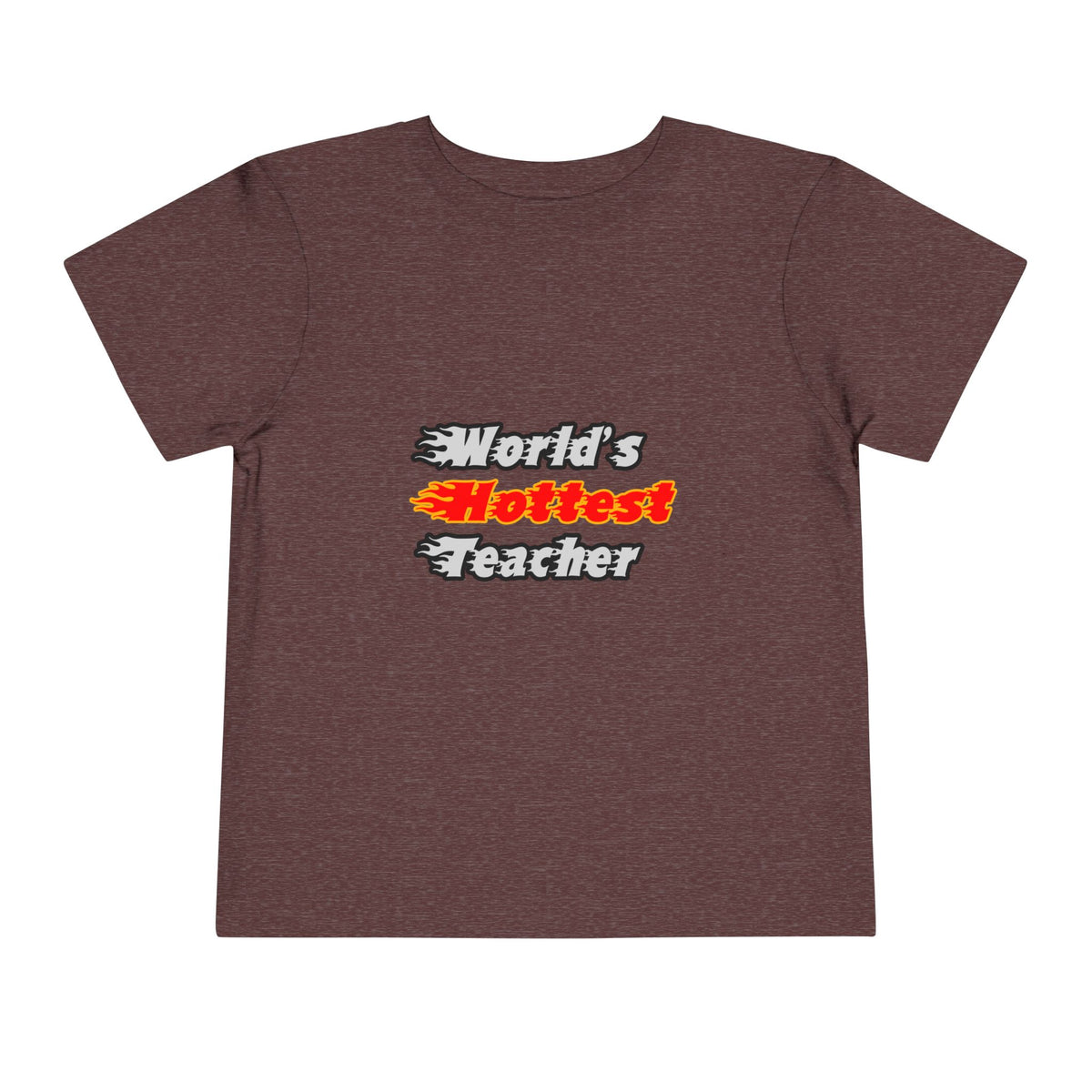 World's Hottest Teacher - Toddler Short Sleeve Tee