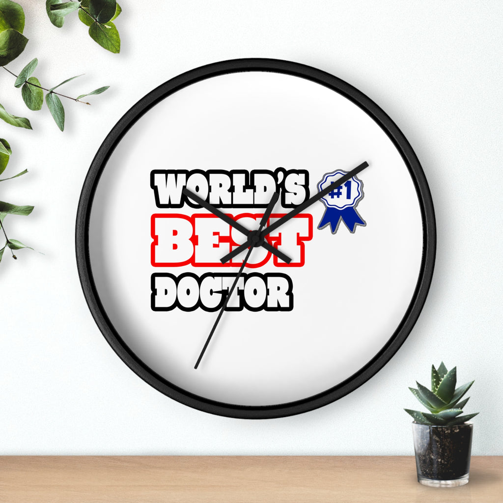 World's Best Doctor - Wall Clock